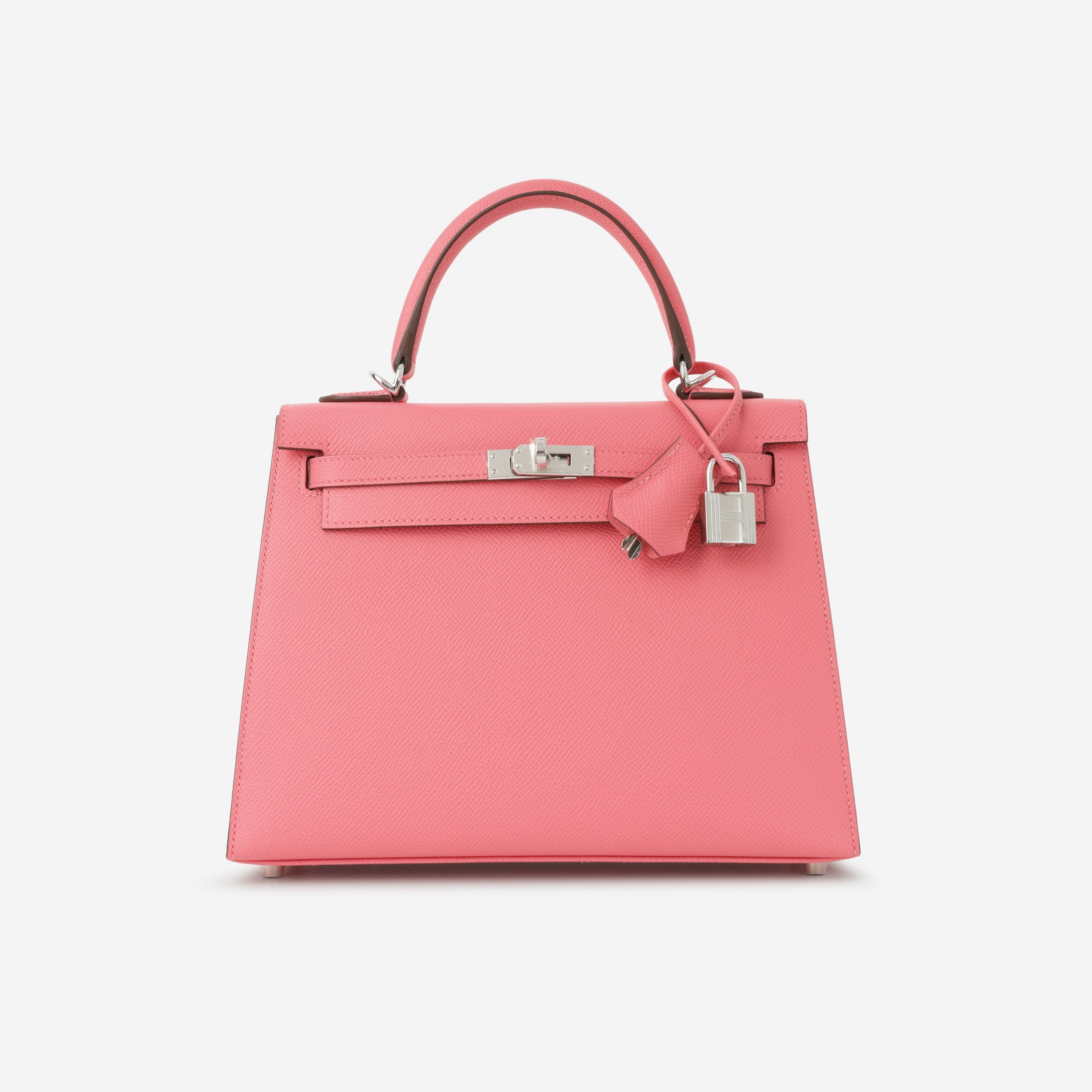 Hermès Kelly 25 - Rose Azalee Epsom | Palladium Hardware