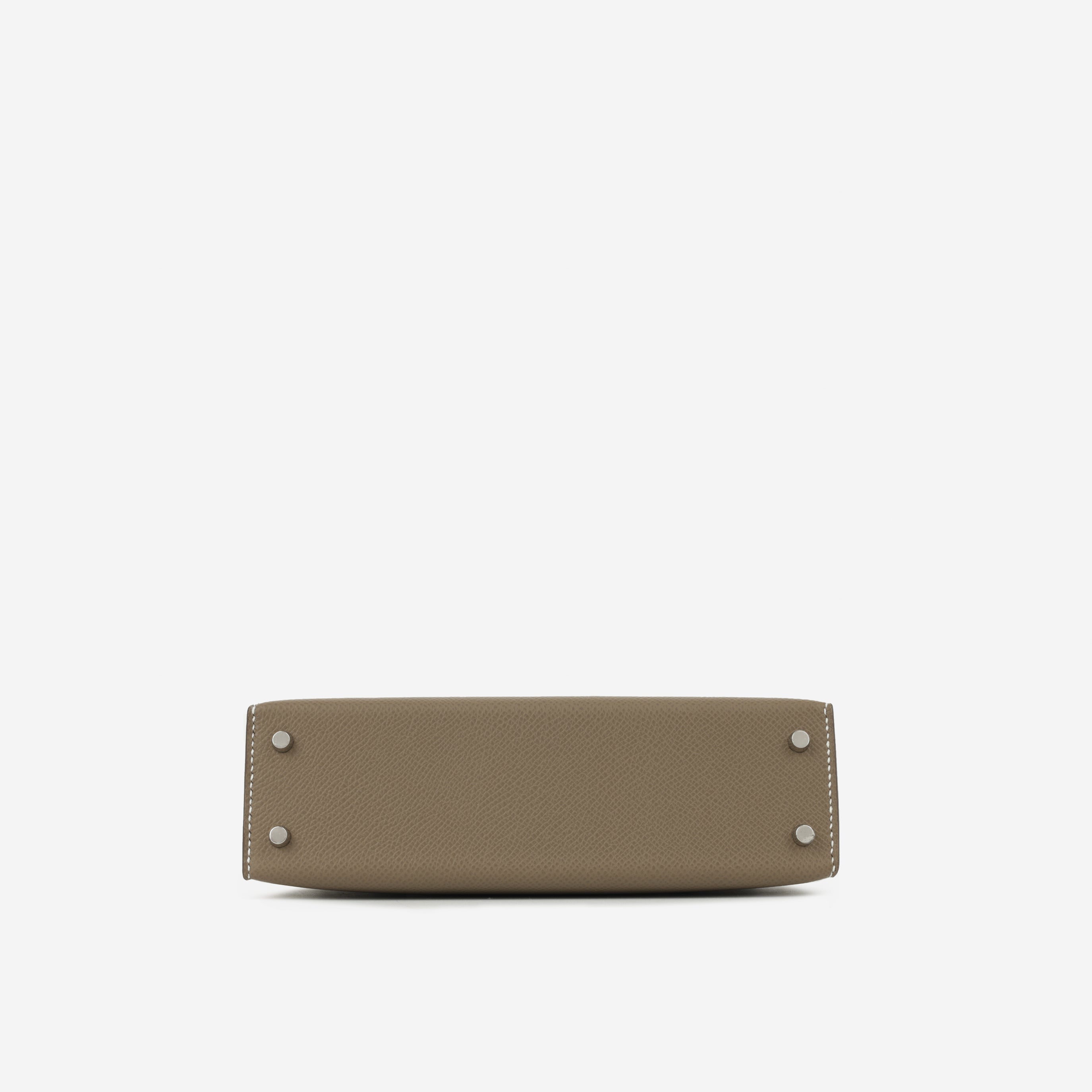 Hermès Mini Kelly - Etoupe Epsom | Palladium Hardware