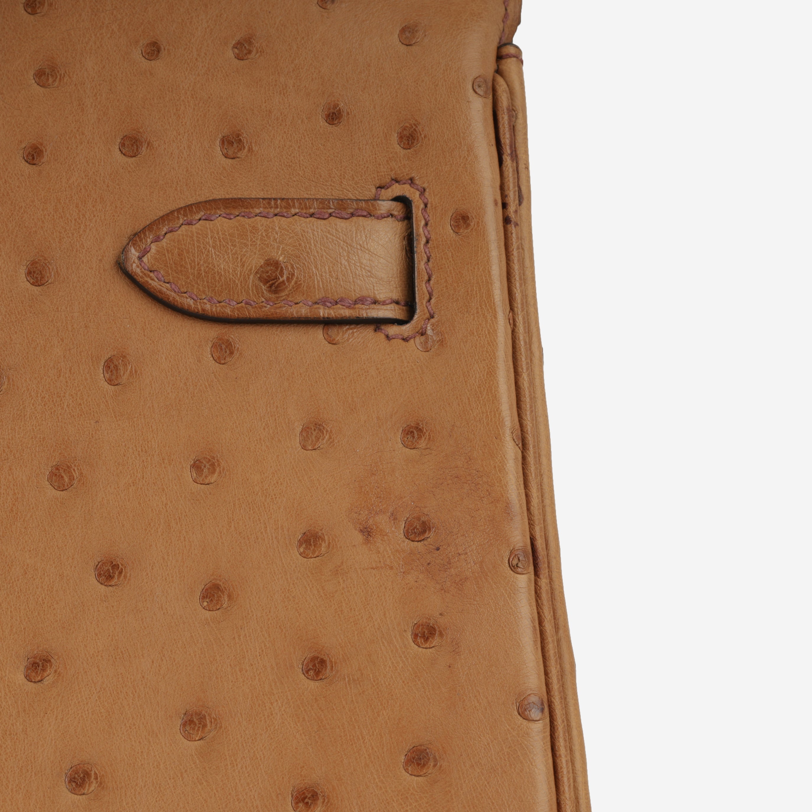 Hermès Birkin 30 - Cognac Ostich | Gold Hardware