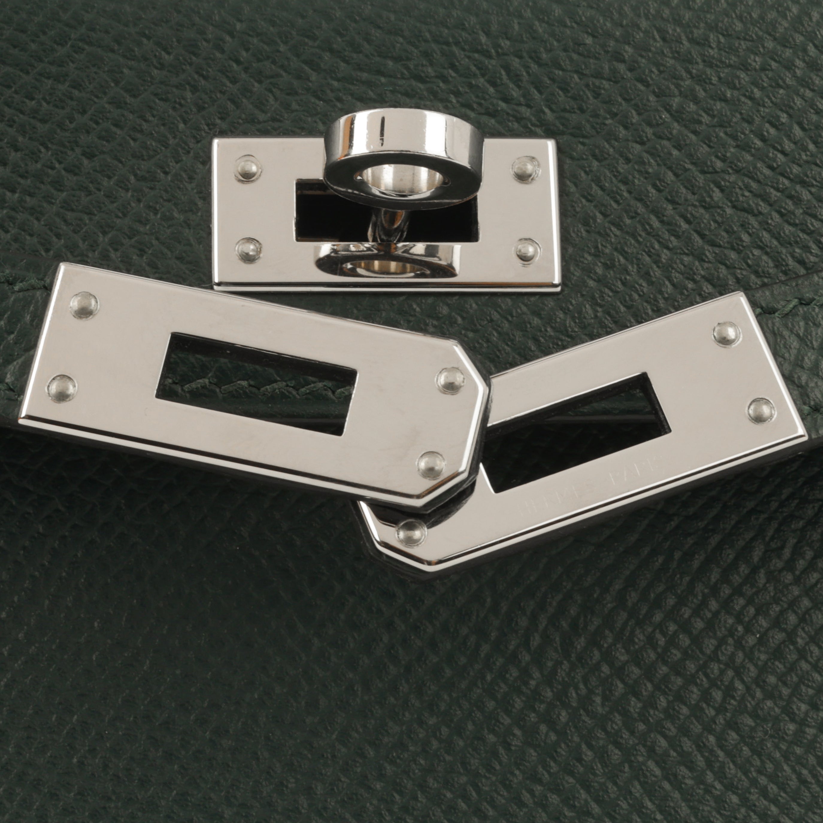 Hermès Mini Kelly 20 II - Vert Cypres Epsom | Palladium Hardware