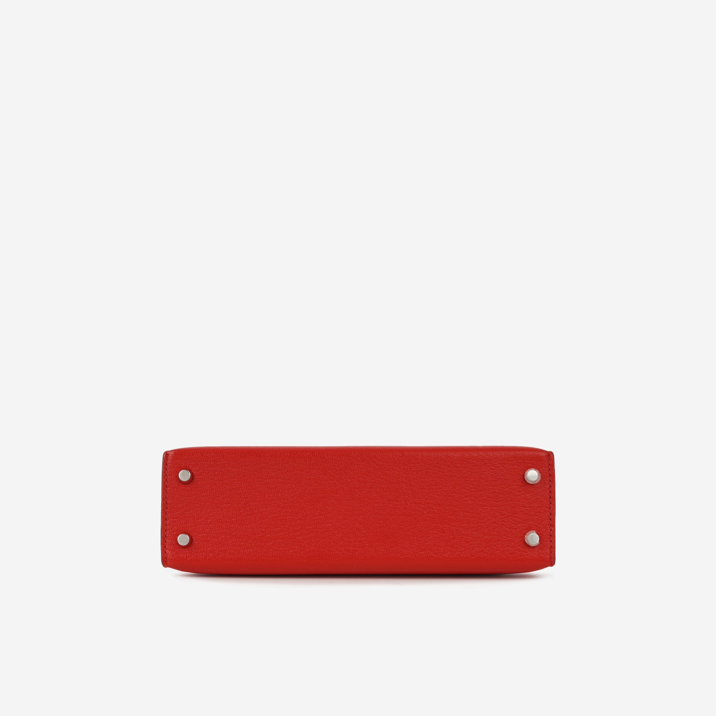 Hermès Mini Kelly 20 II - Rouge Casaque Chevre | Palladium Hardware