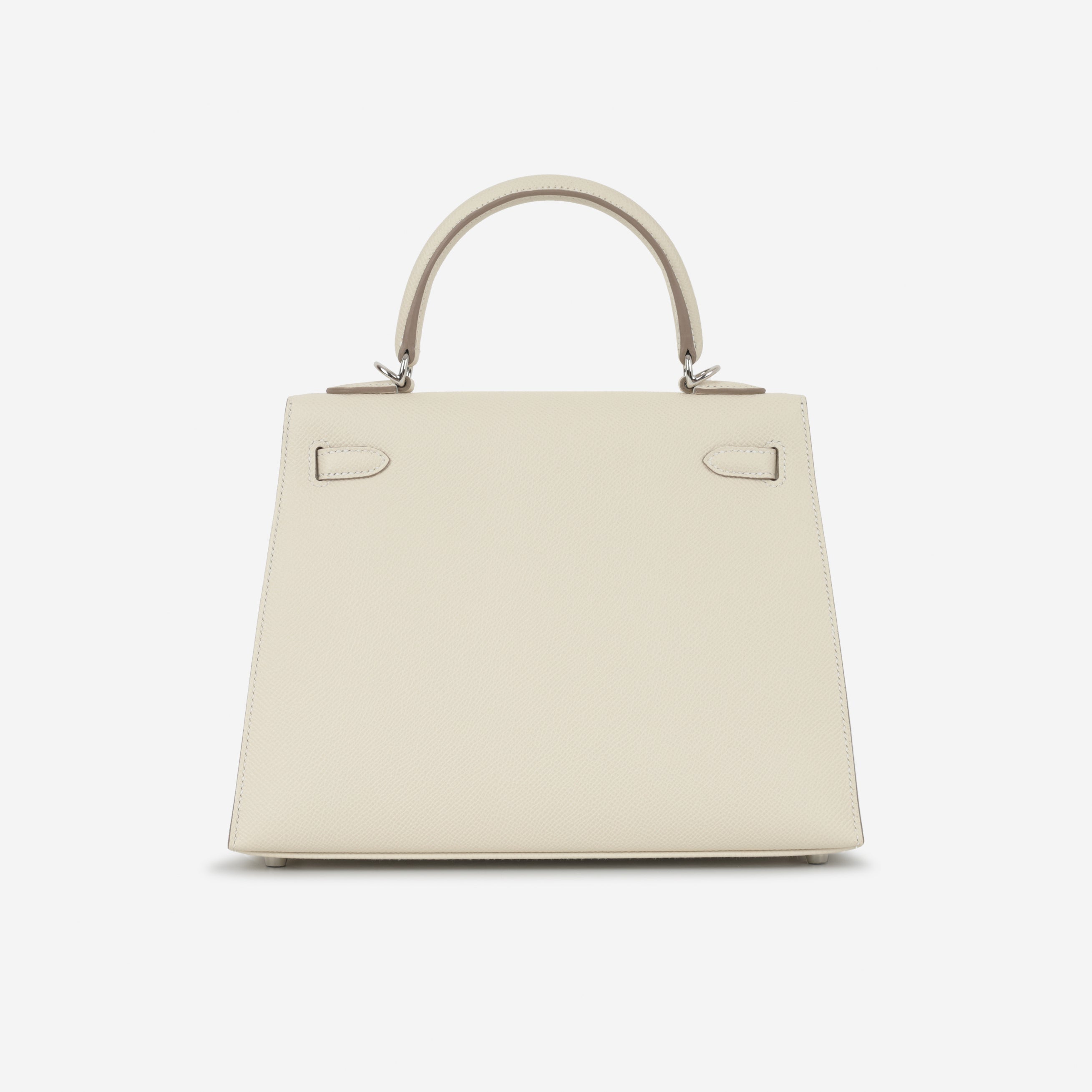 Hermès Kelly 25 - Craie Epsom | Palladium Hardware