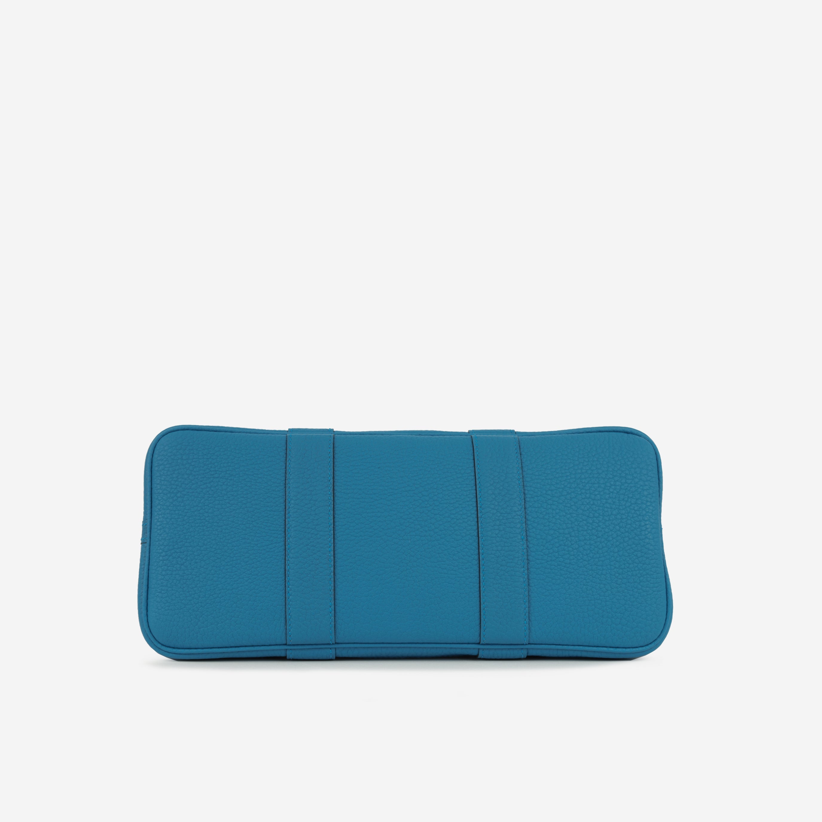 Hermès Garden Party 30 - Bleu Ocean Canvas / Bleu Zanzibar Negonda | Palladium Hardware