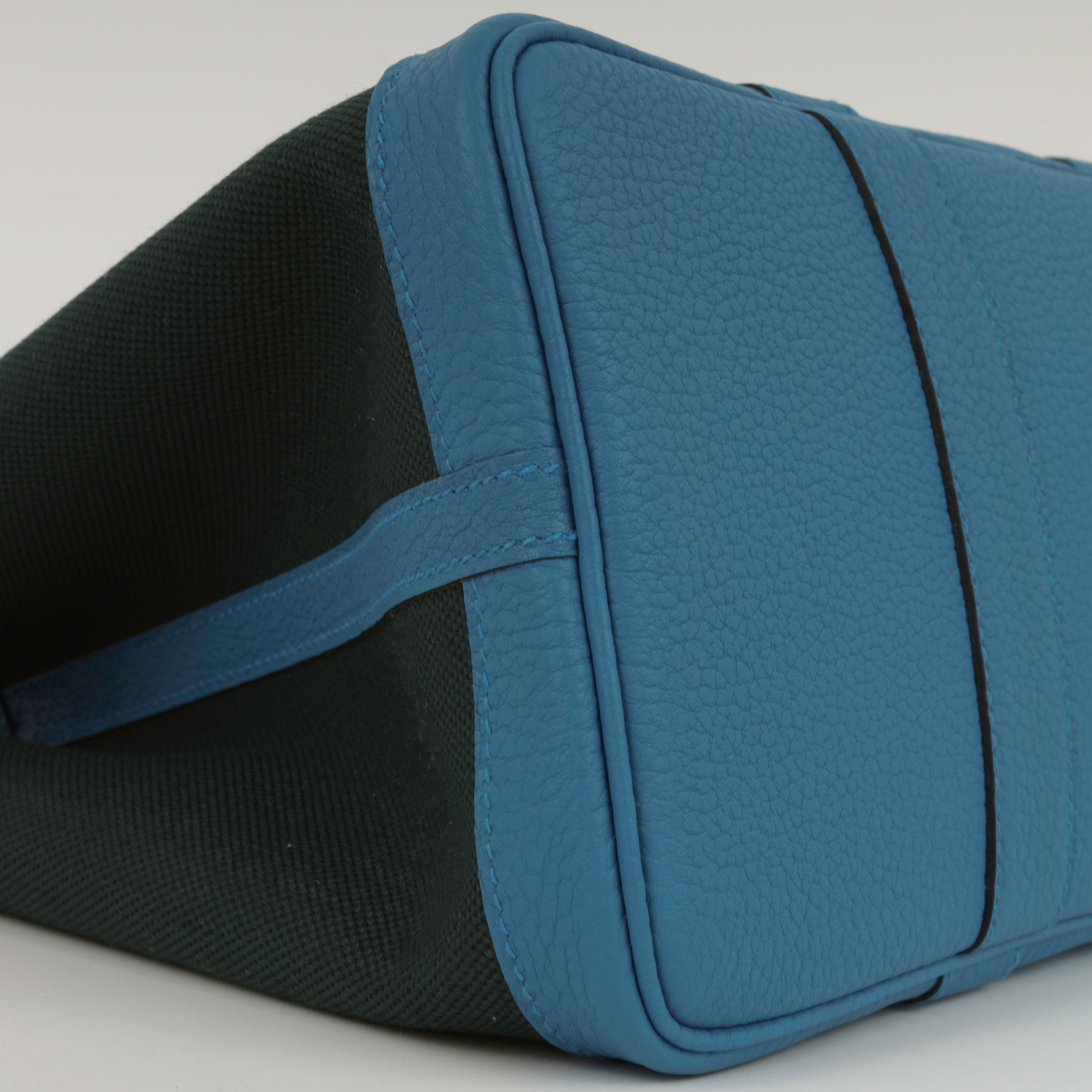 Hermès Garden Party 30 - Bleu Ocean Canvas / Bleu Zanzibar Negonda | Palladium Hardware