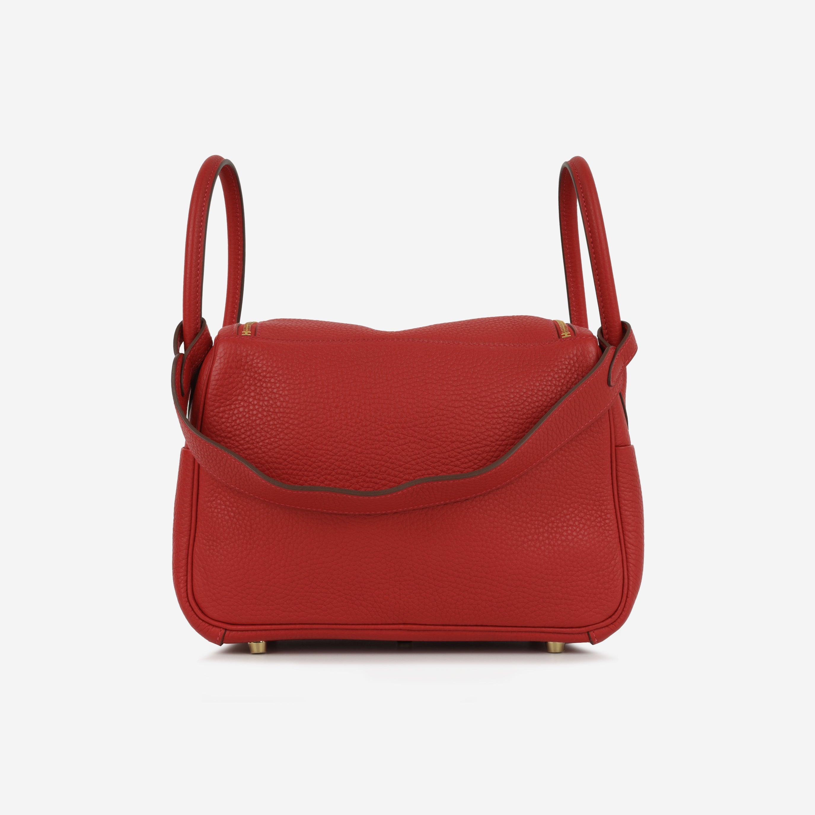 Hermès Lindy 26 - Rouge Garance Clemence | Gold Hardware