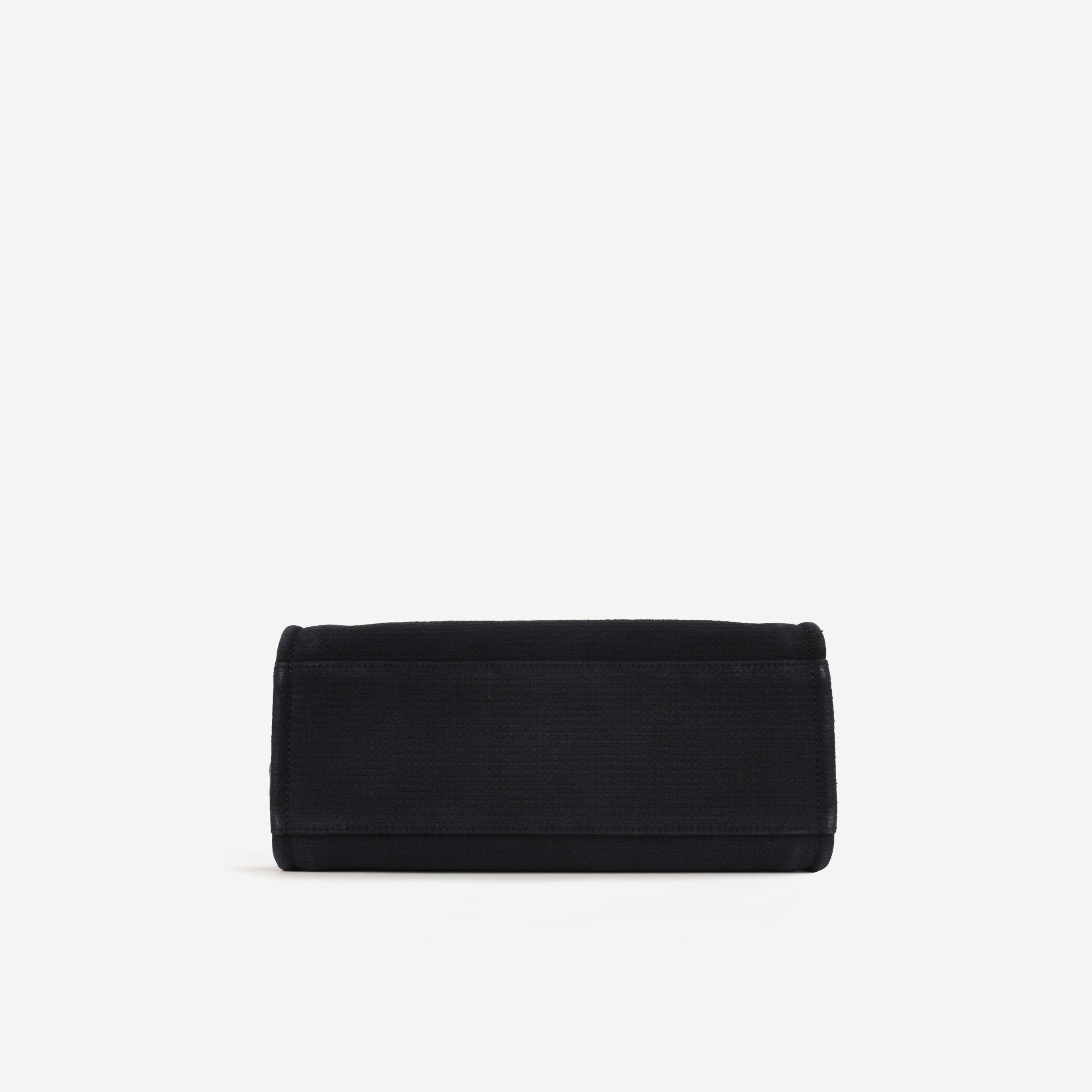 Chanel Small Deauville - Black Mixed Fabrics | Champagne Gold Hardware