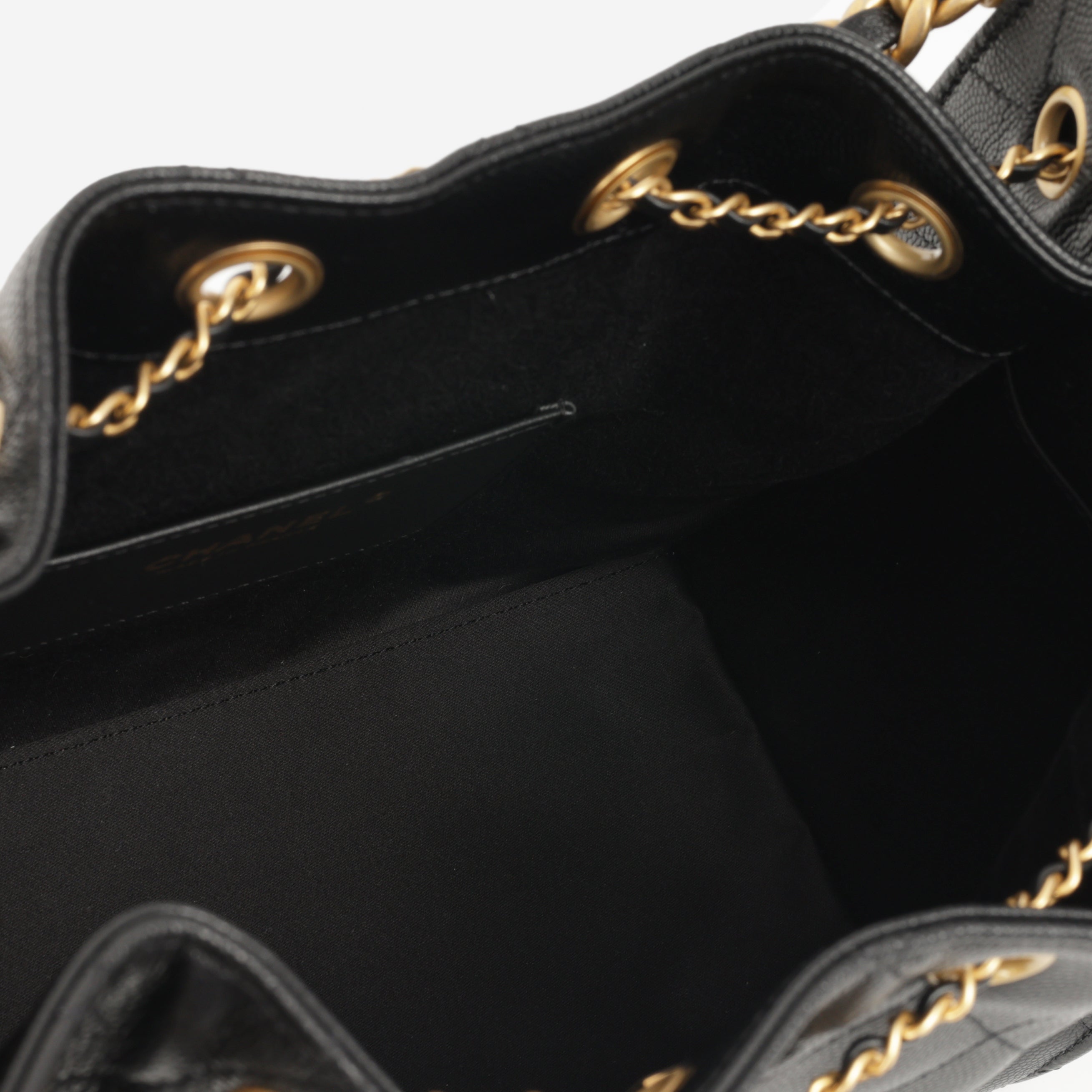Chanel Small 25 Hobo - Black Caviar | Gold Hardware