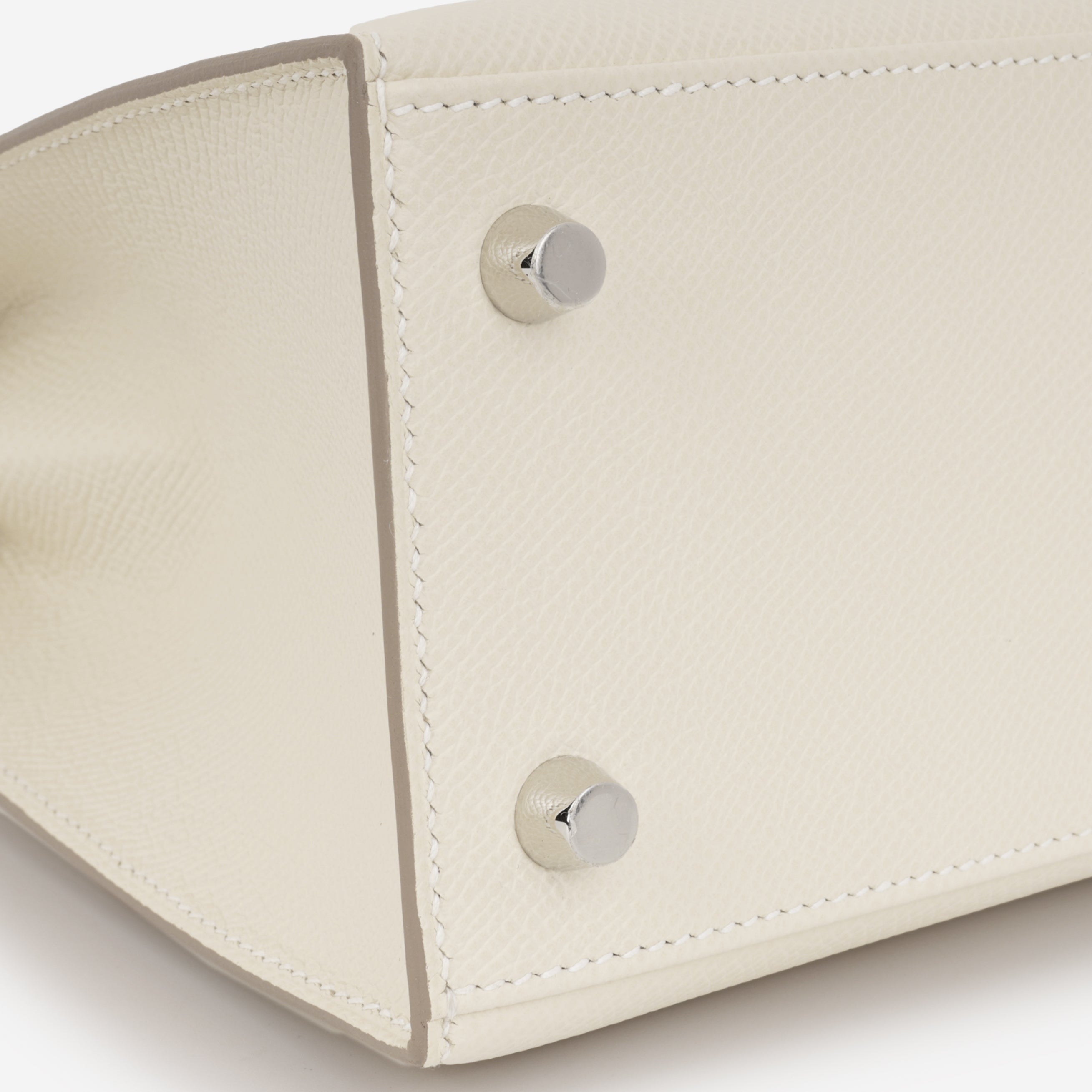 Hermès Kelly 25 - Craie Epsom | Electrum Hardware