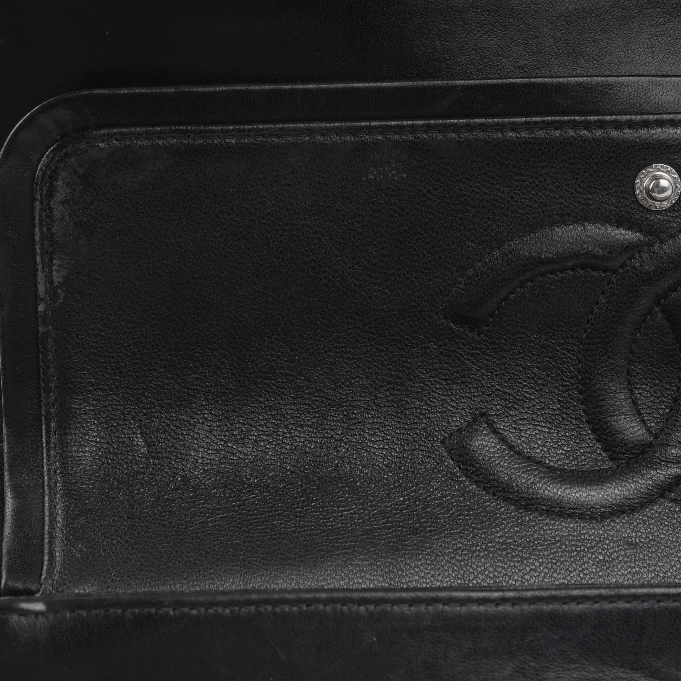 Chanel Medium Classic Flap - Black Patent | Silver hardware
