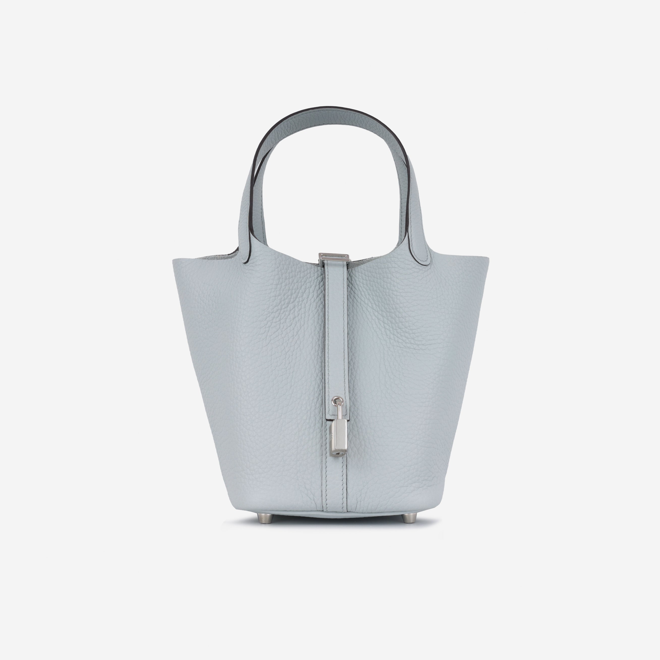 Hermès  Picotin 18 - Bleu Glacier Clemence| Palladium Hardware