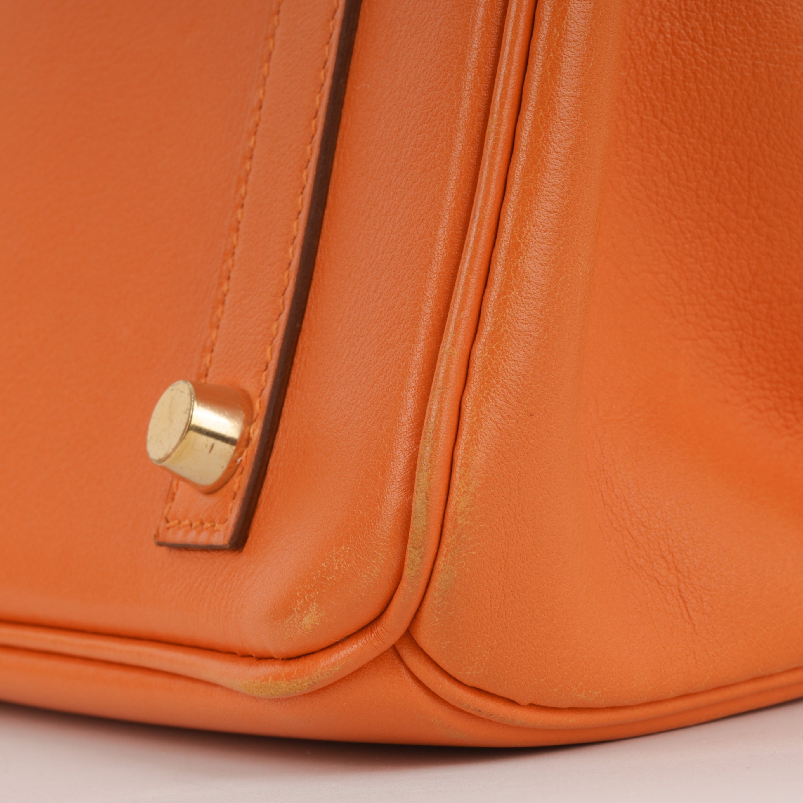 Hermès Vintage Birkin 30 - Orange Gulliver | Gold Hardware