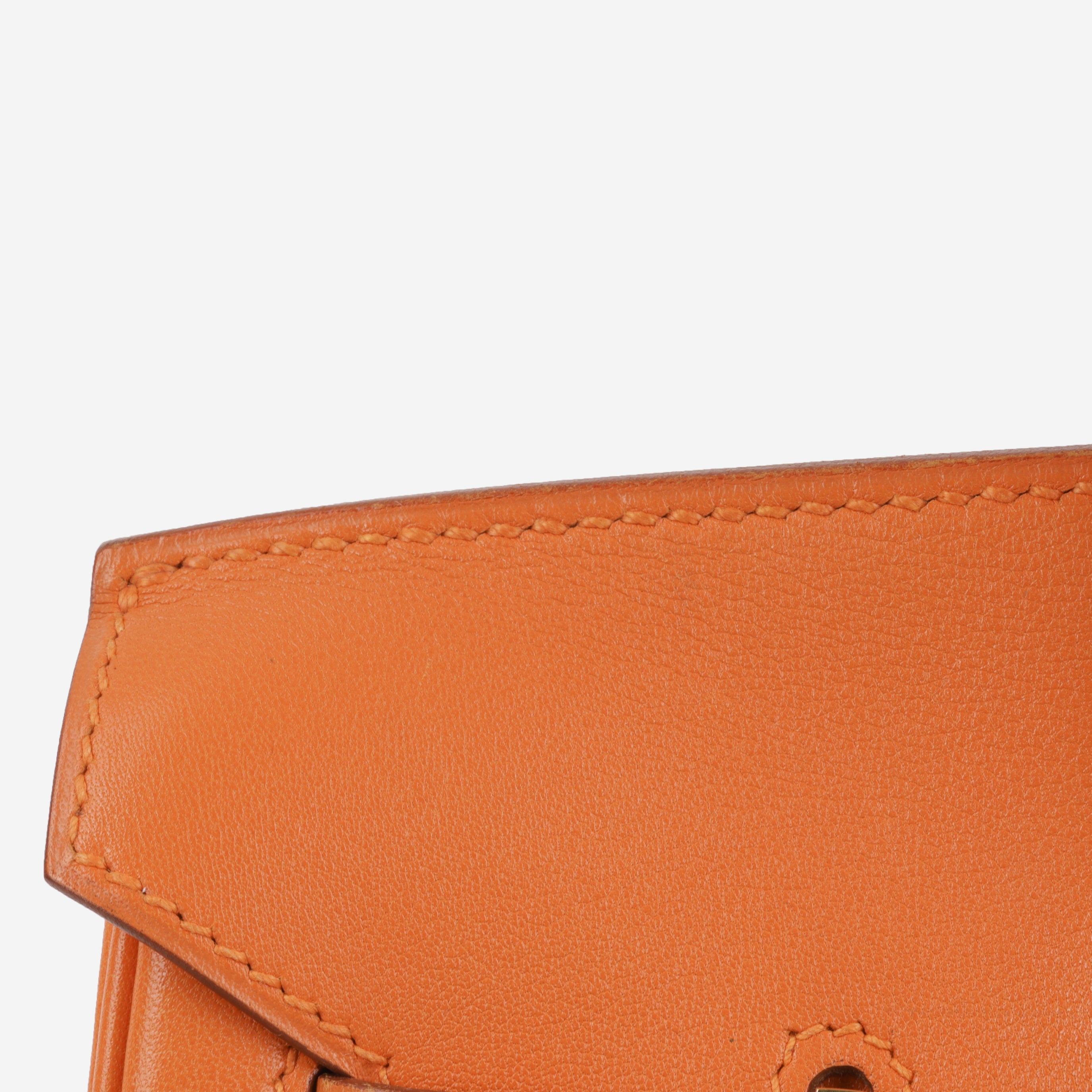 Hermès Vintage Birkin 30 - Orange Gulliver | Gold Hardware