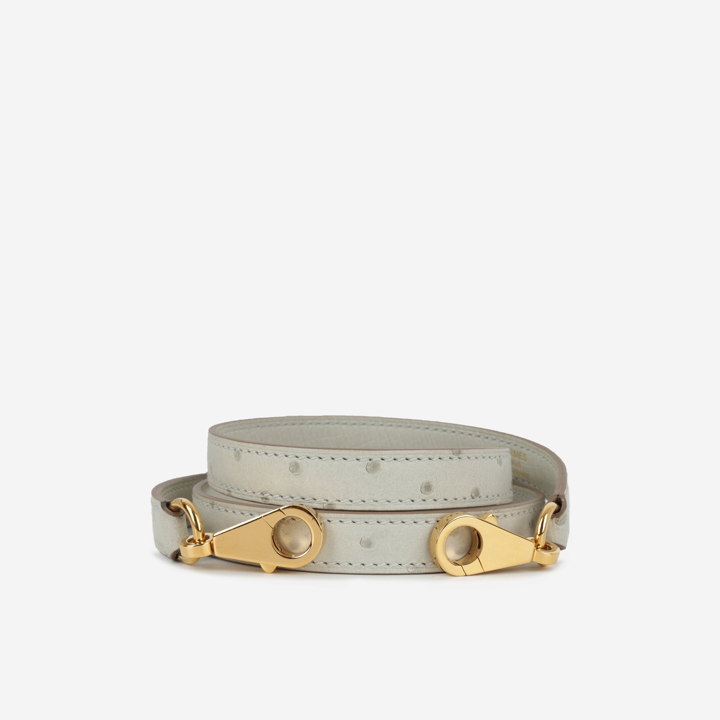 Hermès Kelly 28 - Gris Perle Ostrich | Gold Hardware