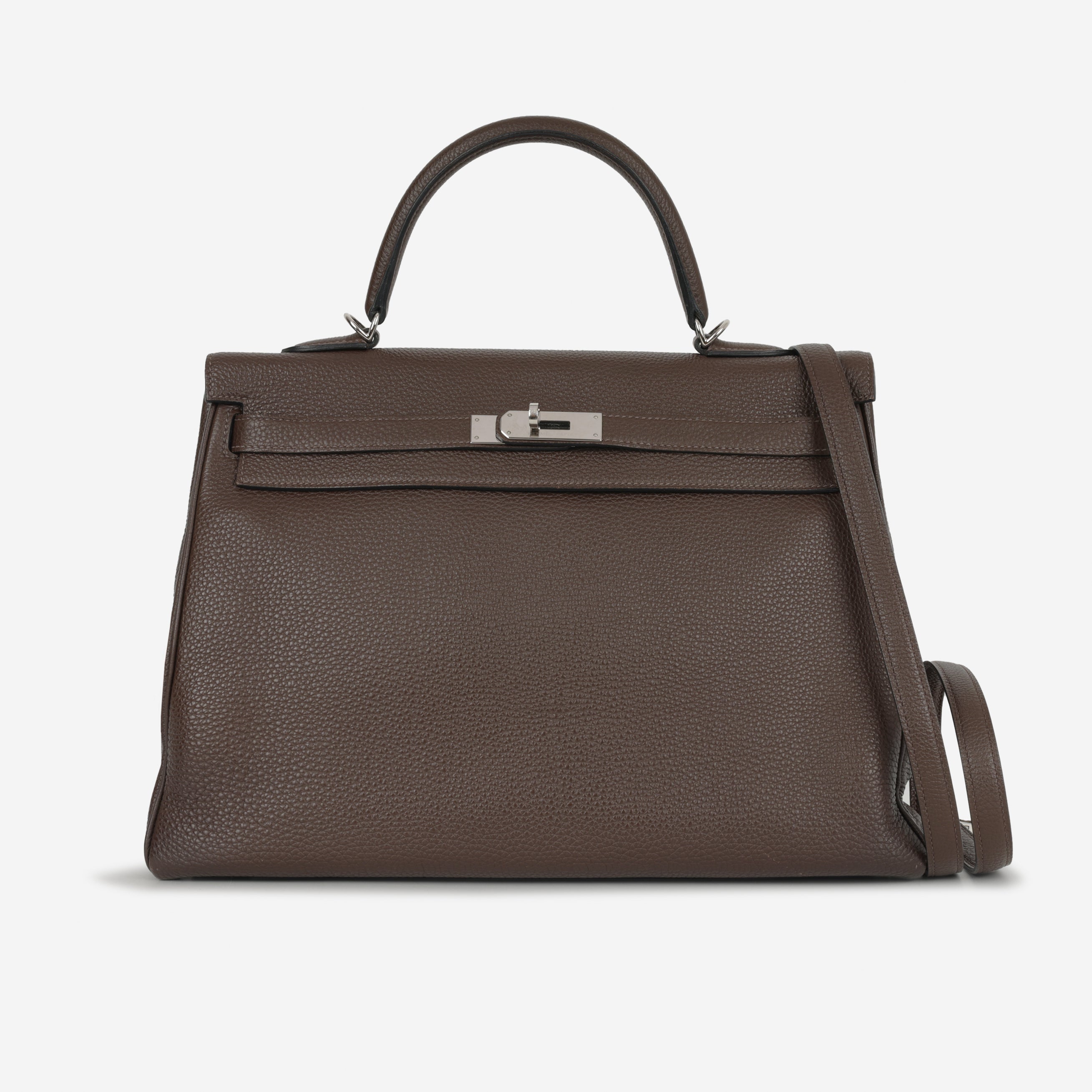 Hermès Kelly 35 - Ebene Togo | Palladium Hardware