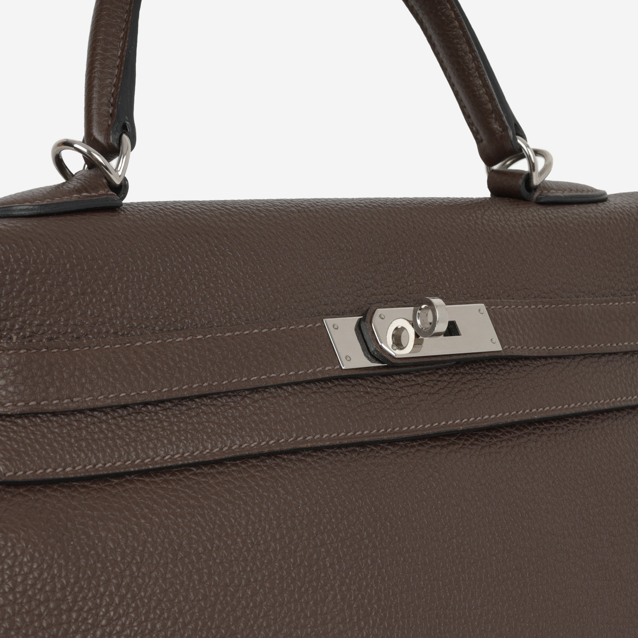 Hermès Kelly 35 - Ebene Togo | Palladium Hardware