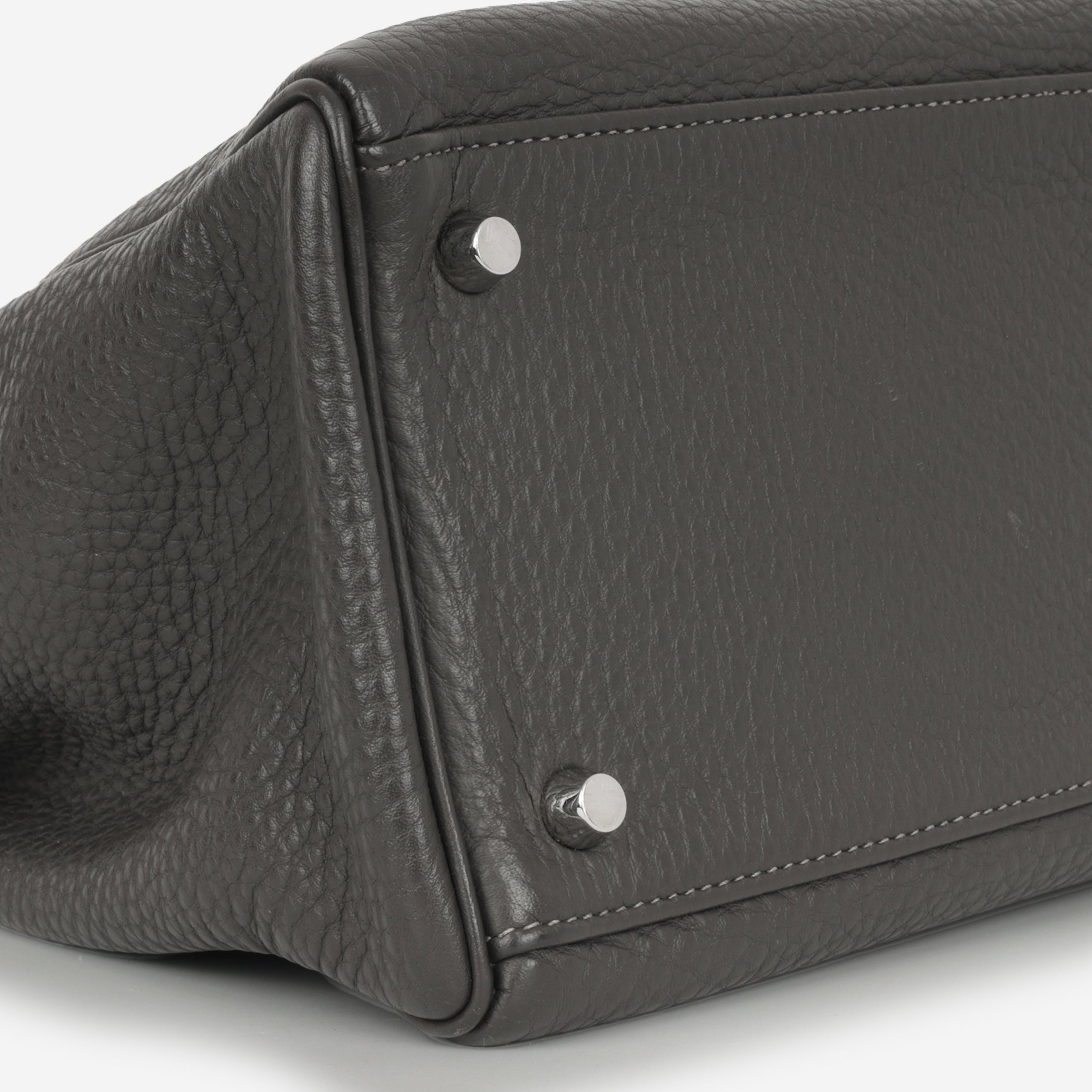 Hermès Kelly 35 - Graphite Clemence | Palladium Hardware