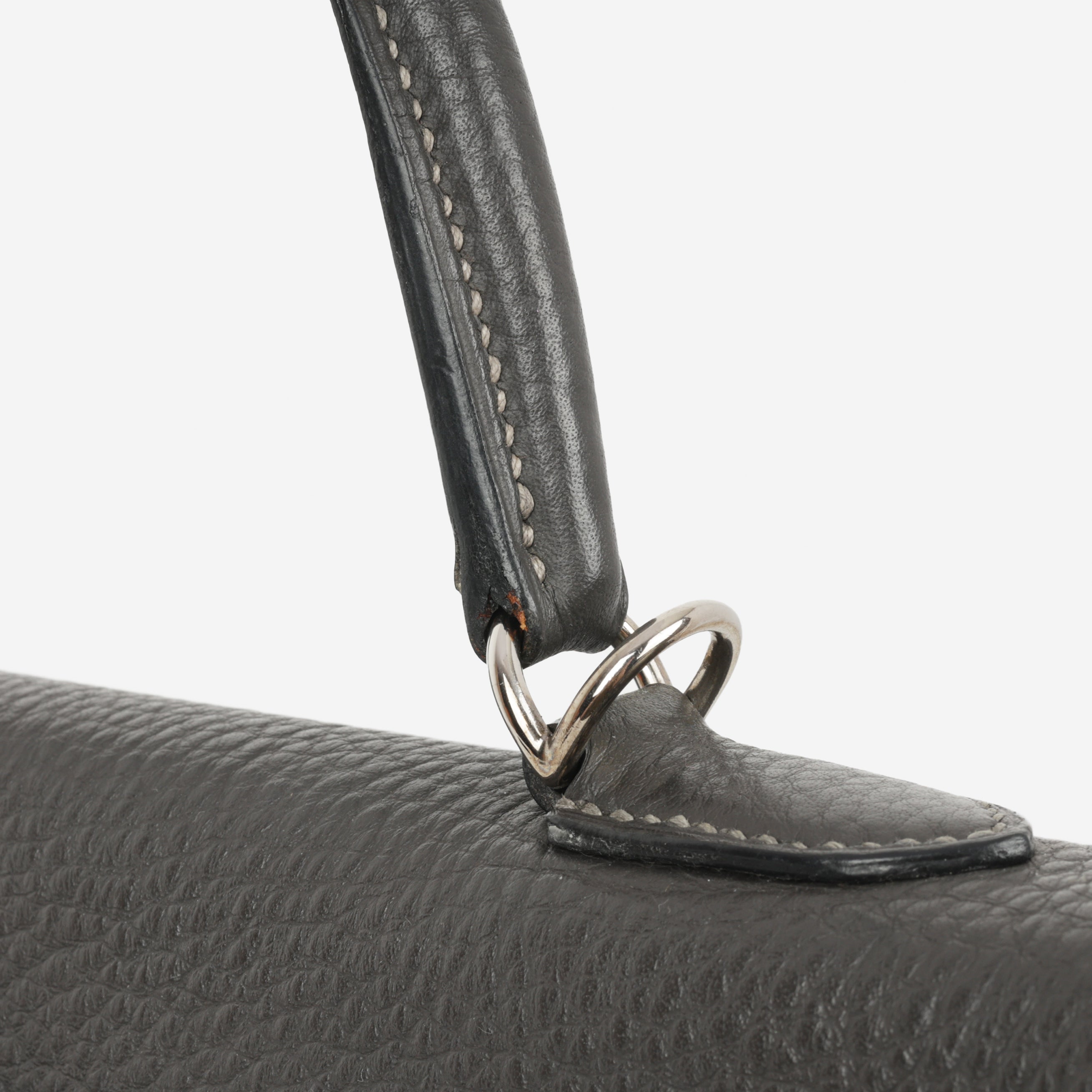 Hermès Kelly 35 - Graphite Clemence | Palladium Hardware