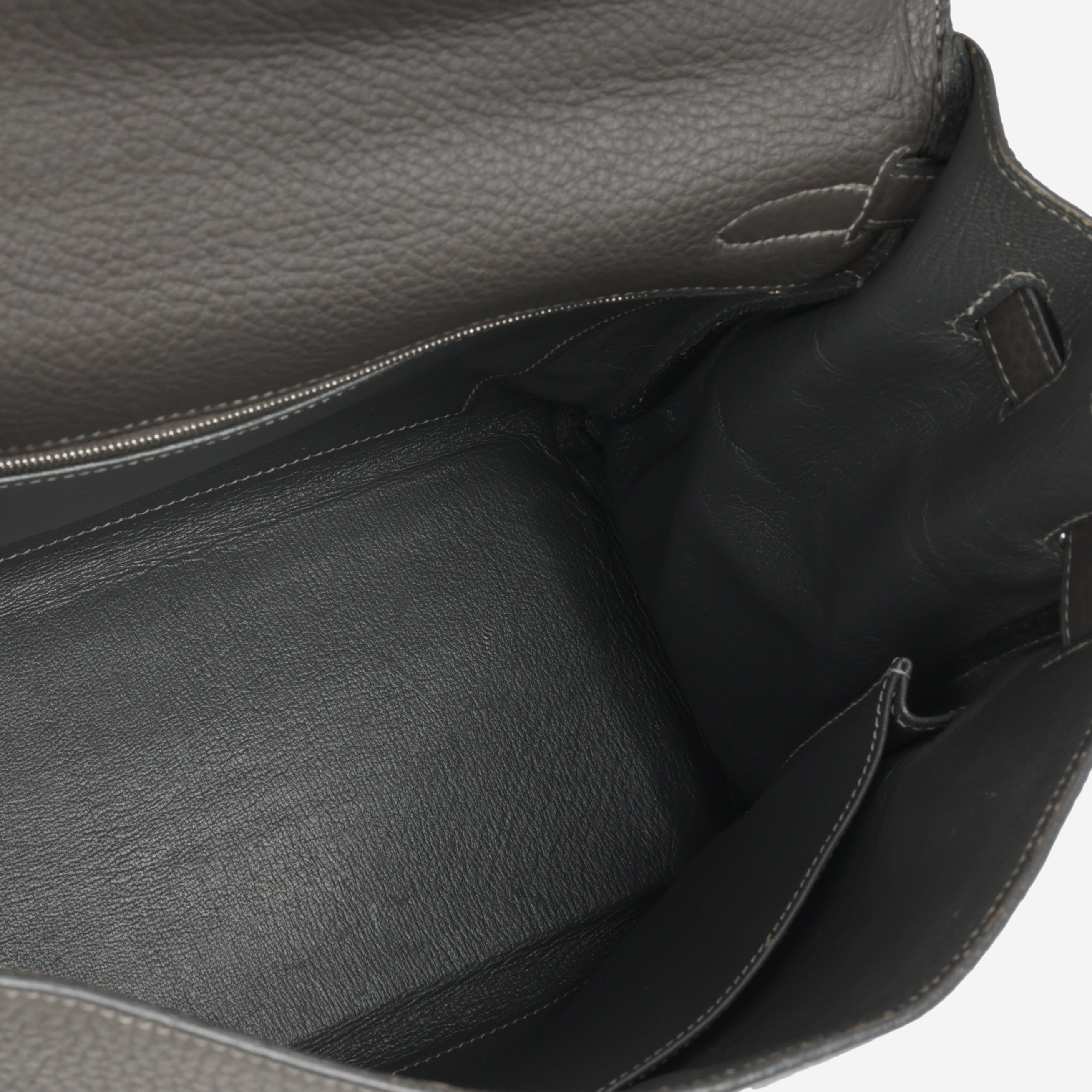 Hermès Kelly 35 - Graphite Clemence | Palladium Hardware