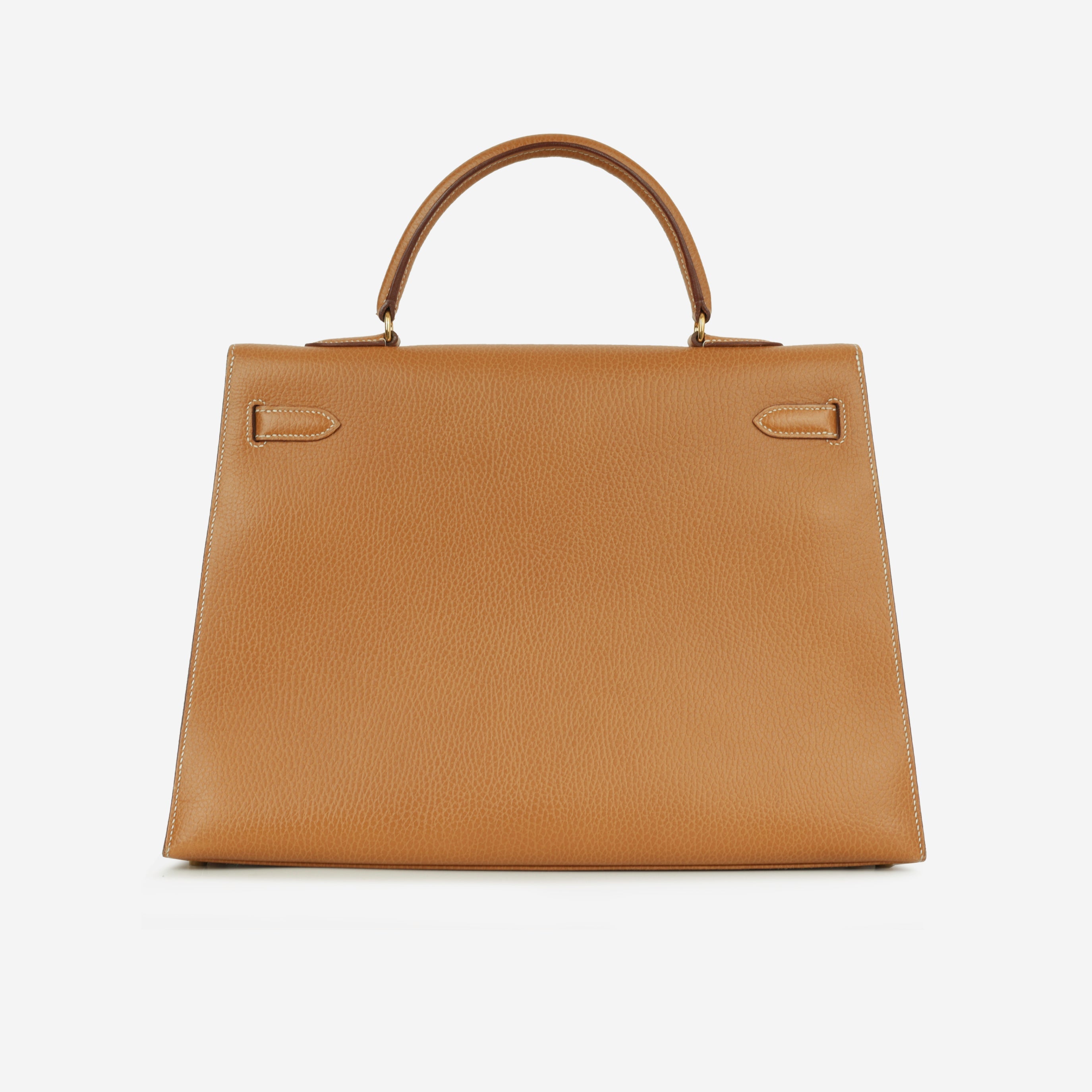 Hermès Kelly 35 - Natural Sable Ardennes | Gold Hardware