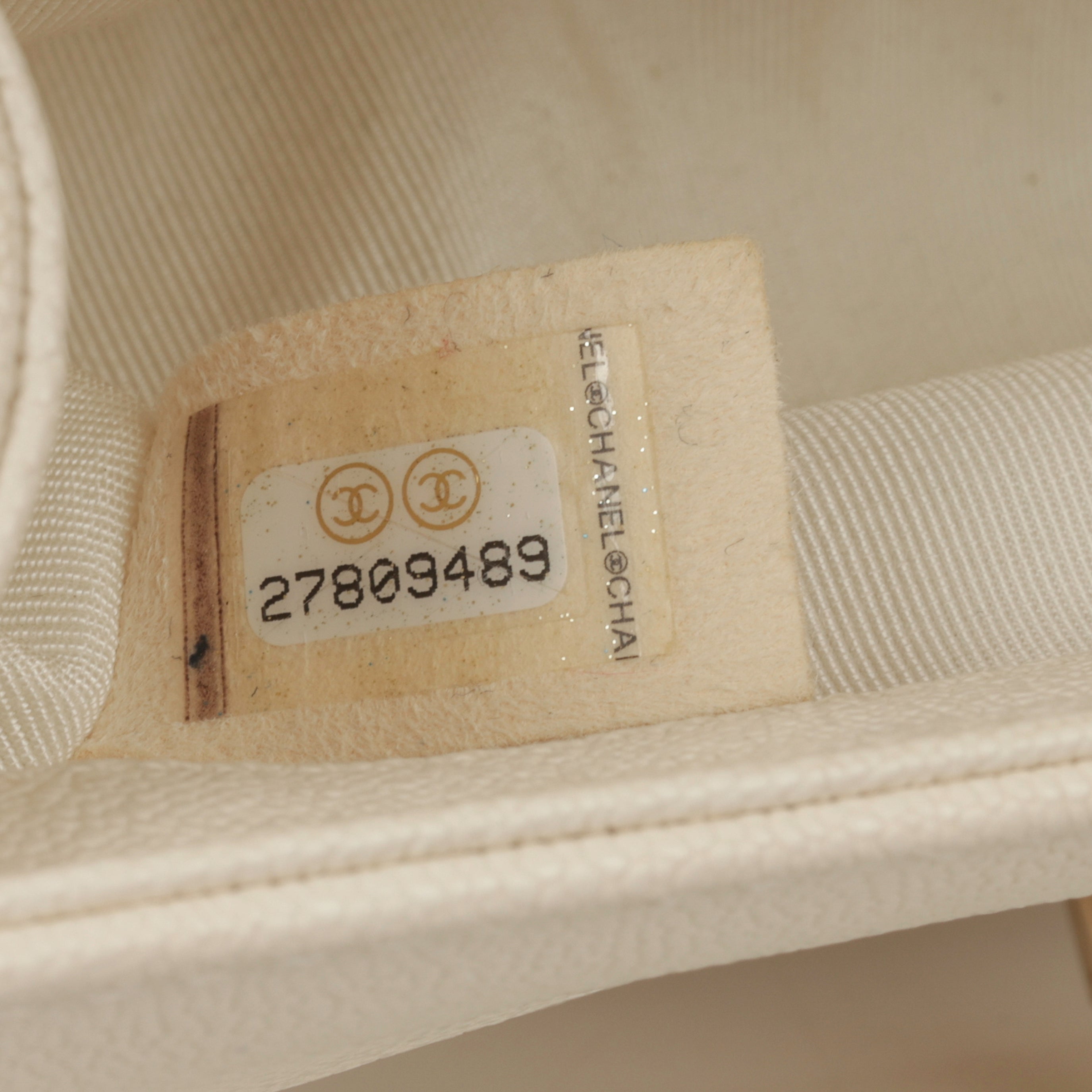 Chanel Small Boy Bag - Ivory Caviar | Champagne Gold Hardware