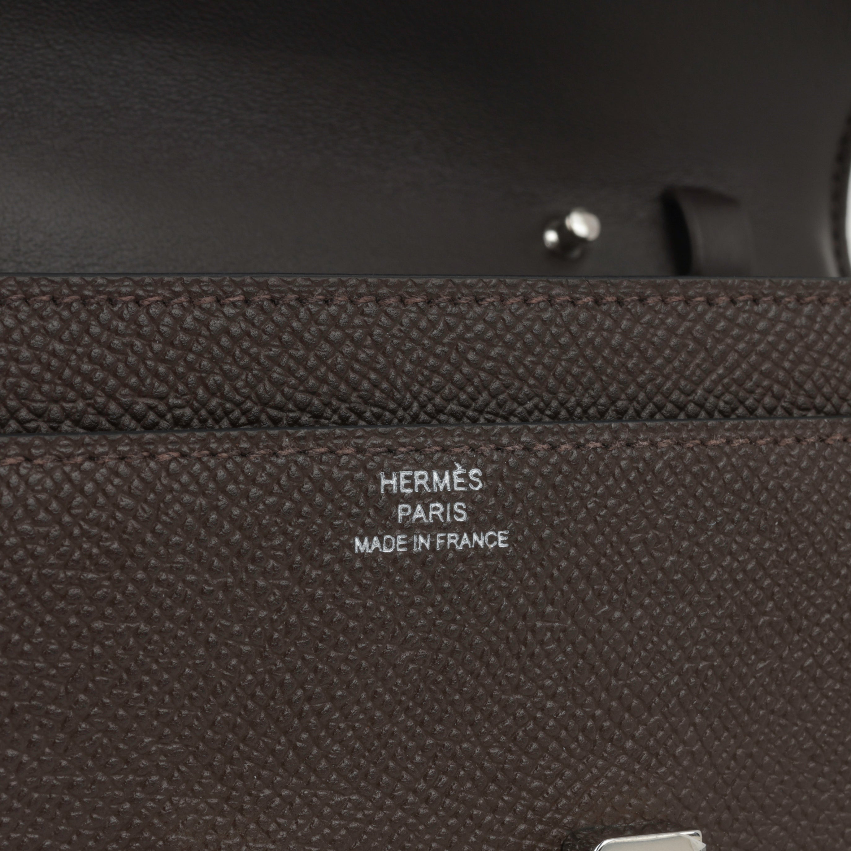 Hermès Constance To Go - Ebene Epsom | Palladium Hardware