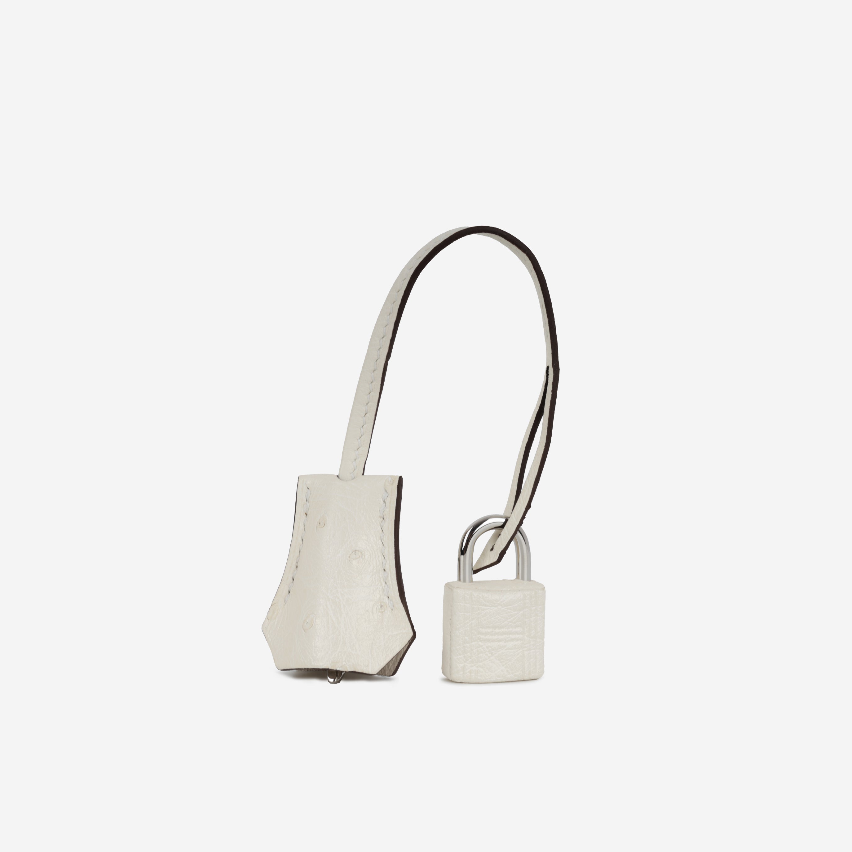 Hermès Birkin 25 - Nata Ostrich | Palladium Hardware