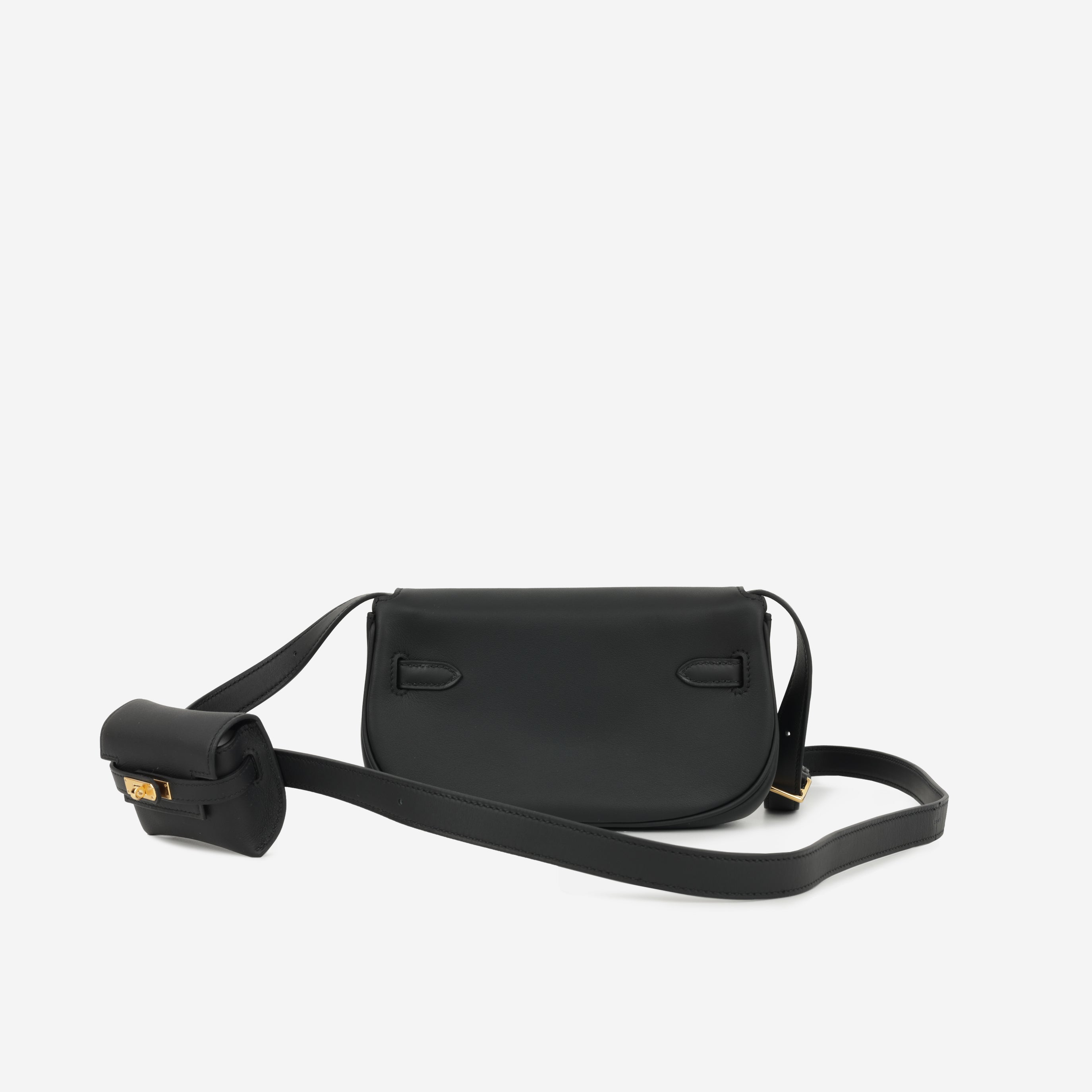 Hermès Kelly Moove - Noir Swift | Gold Hardware