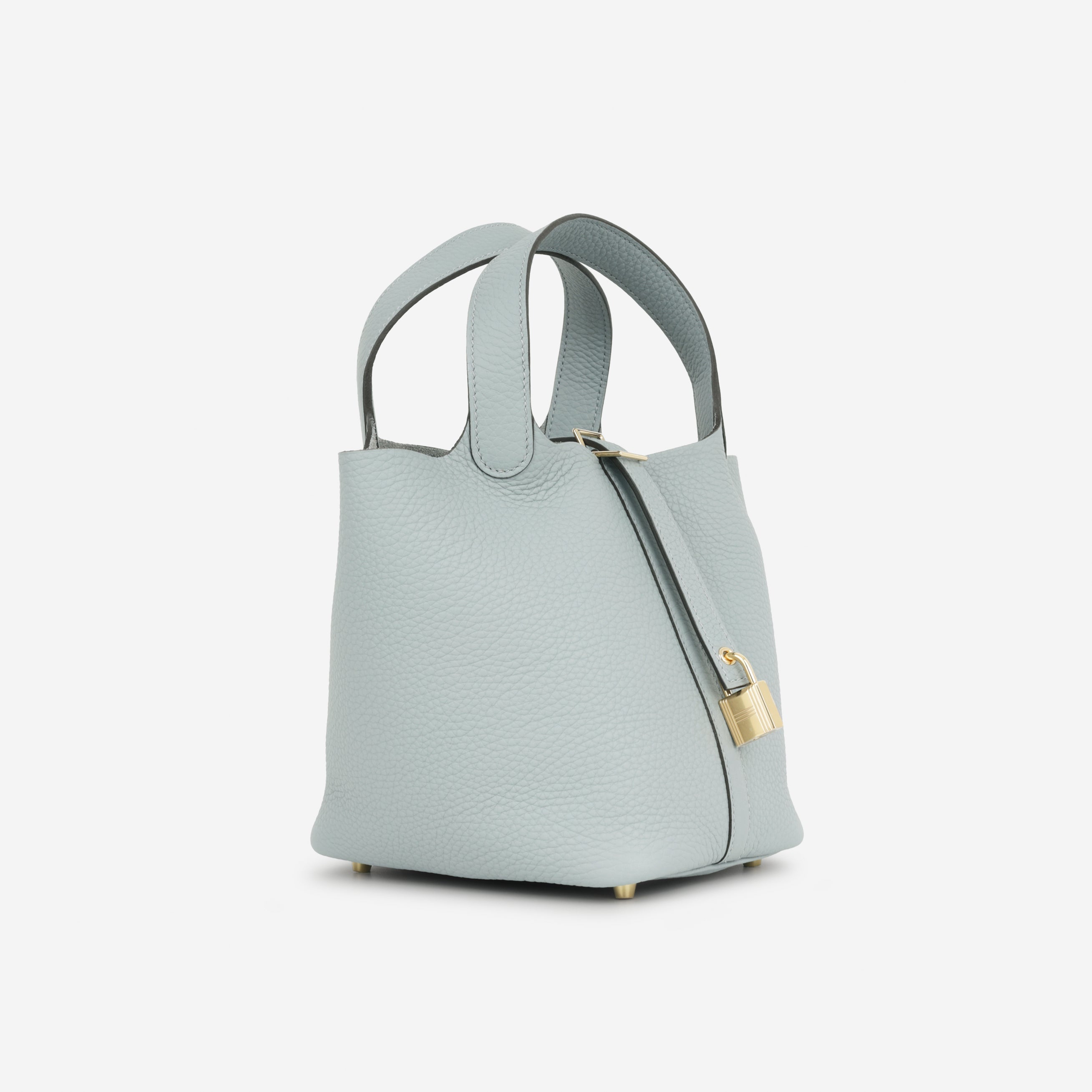 Hermès Picotin 18 - Gris Pantin Clemence | Permabrass Hardware