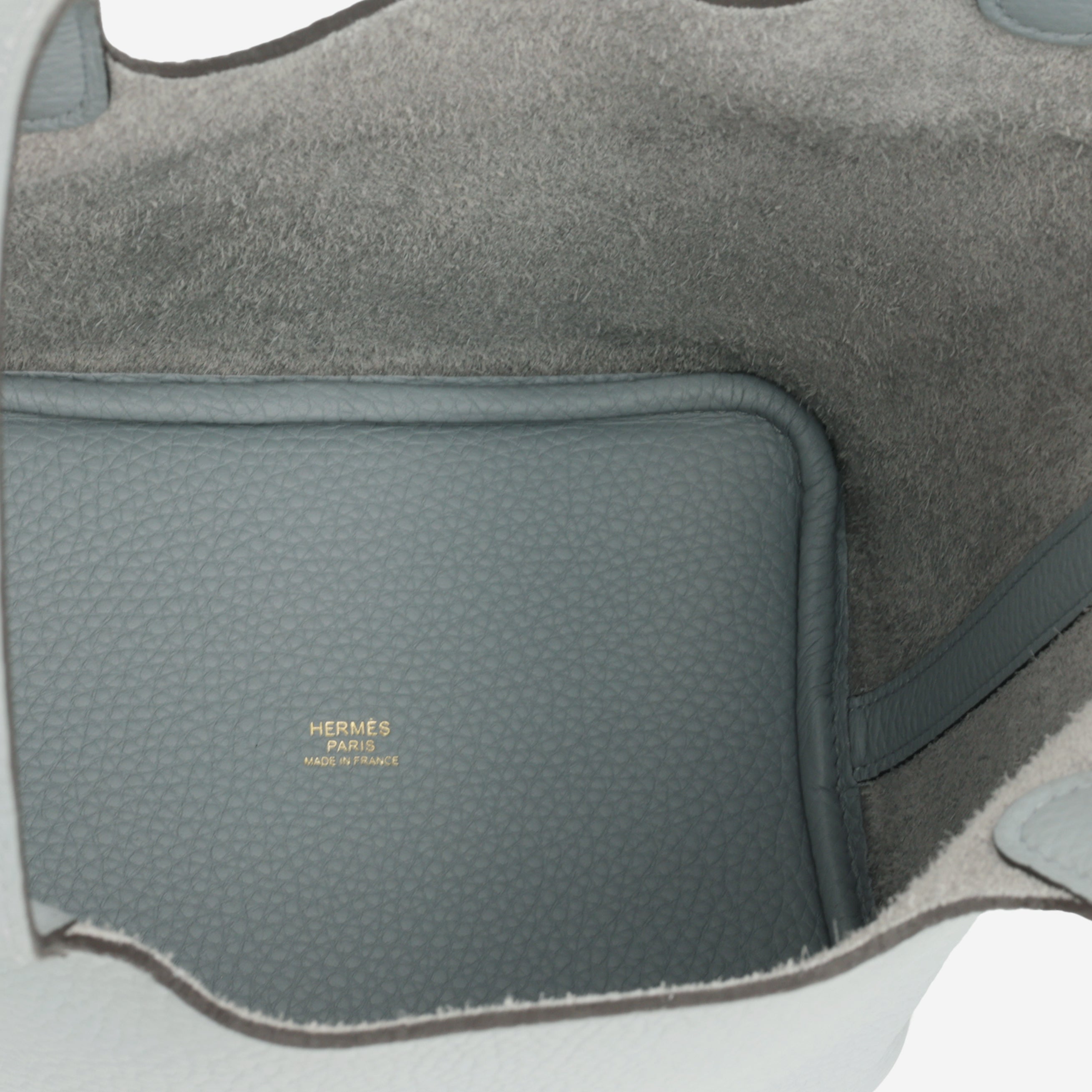 Hermès Picotin 18 - Gris Pantin Clemence | Permabrass Hardware