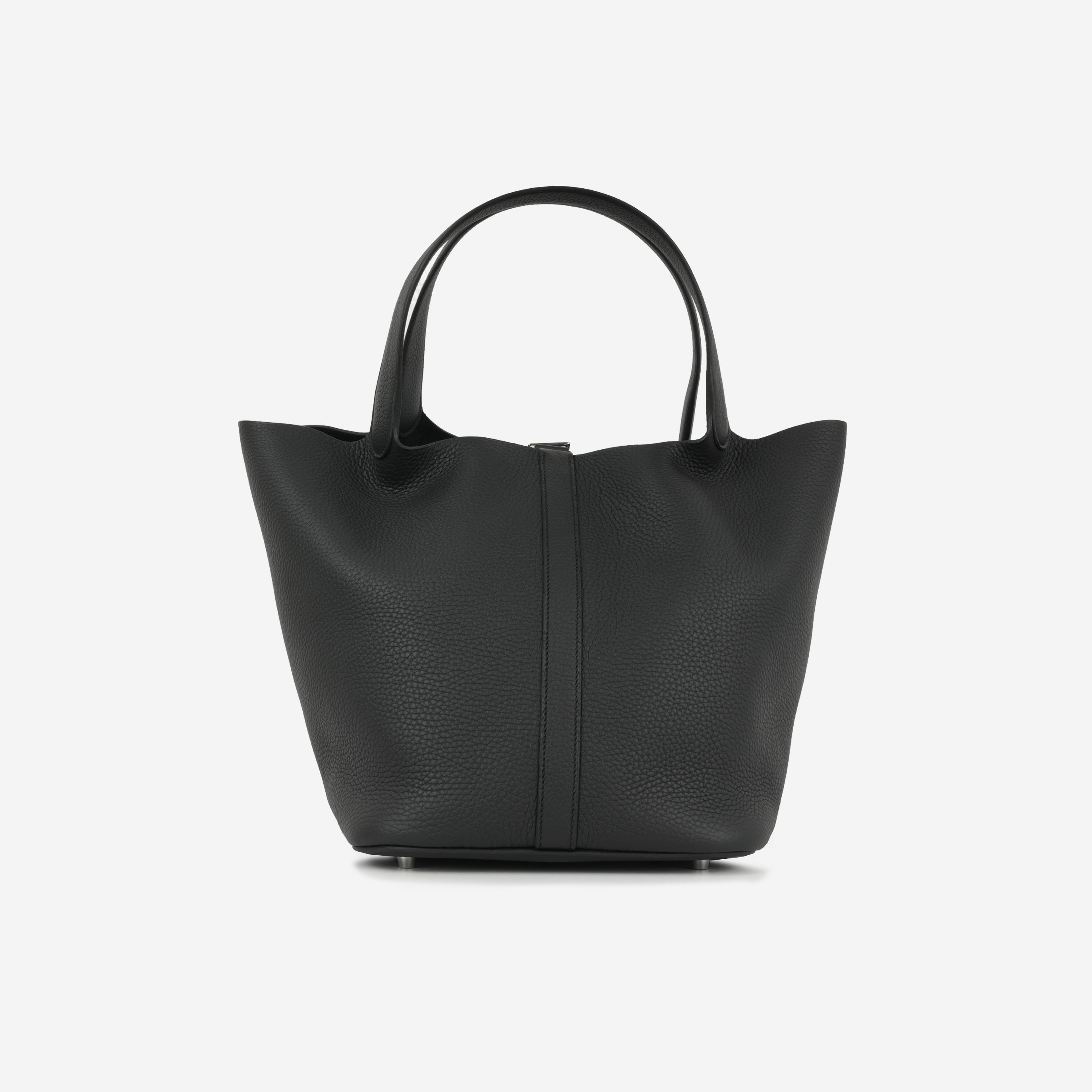 Hermès Picotin 26 - Black Clemence | Palladium Hardware