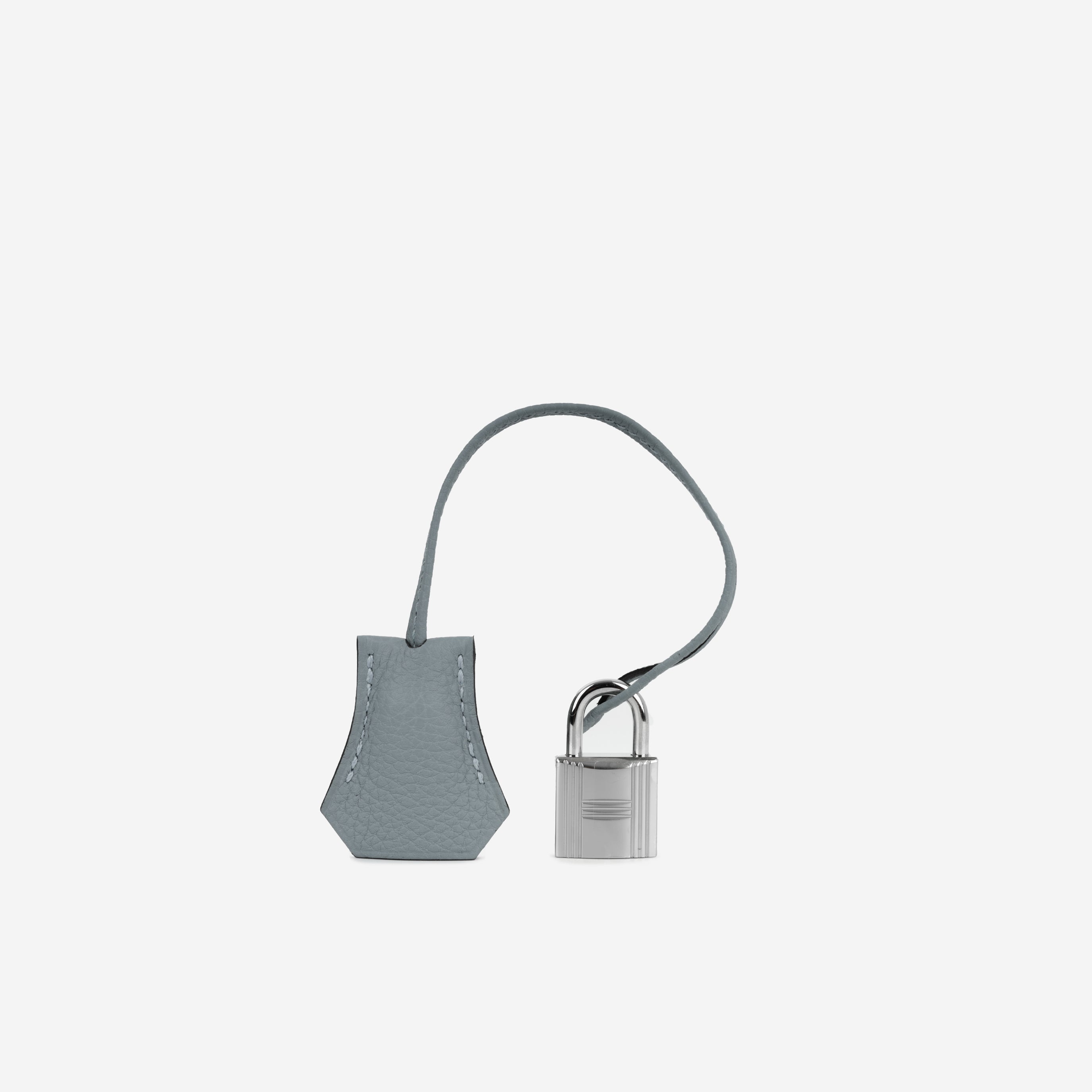 Hermès Verso Birkin 25 - Bleu Lin / Beige De Weimar Togo | Palladium Hardware