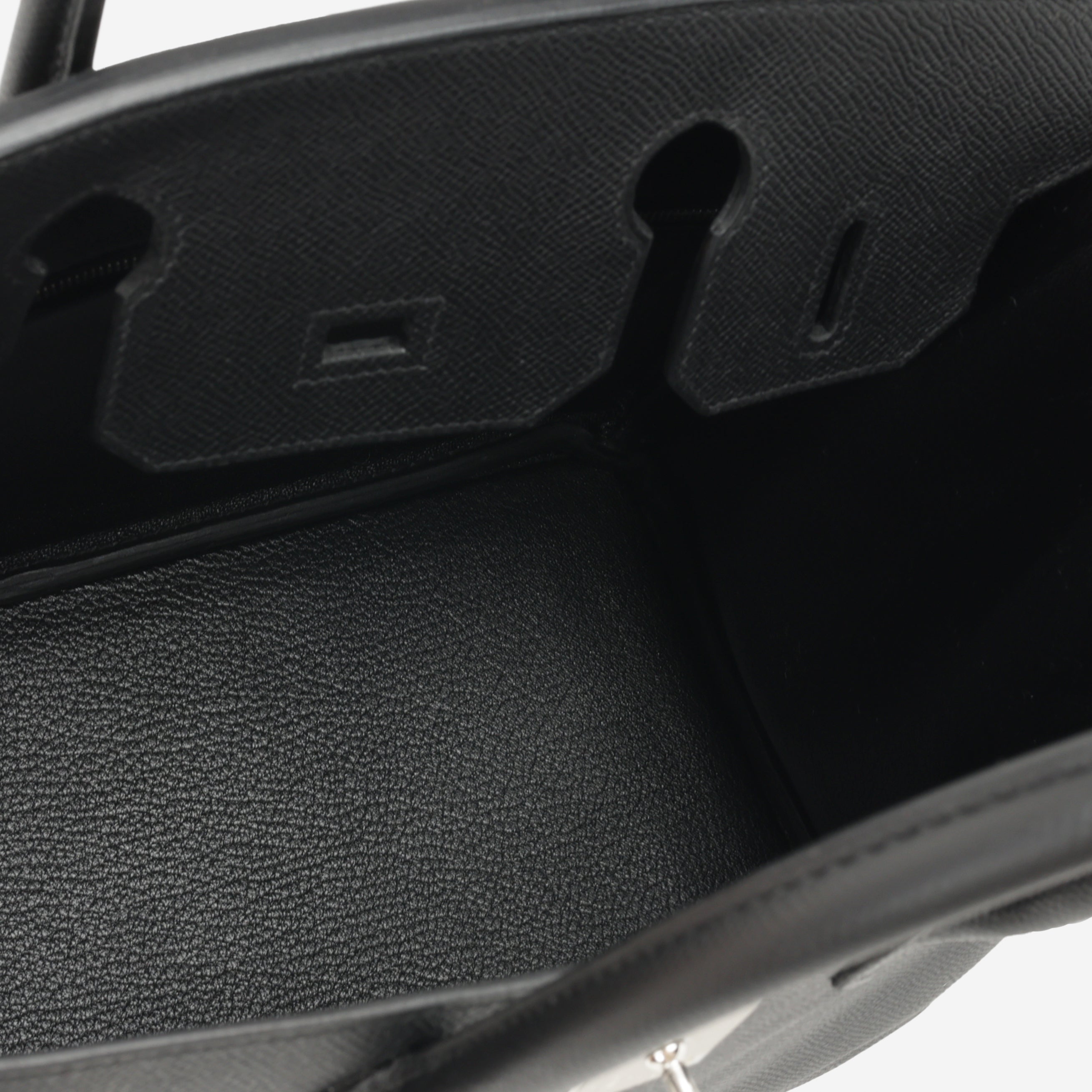Hermès Birkin 30 - Black Epsom Retourne | Palladium Hardware