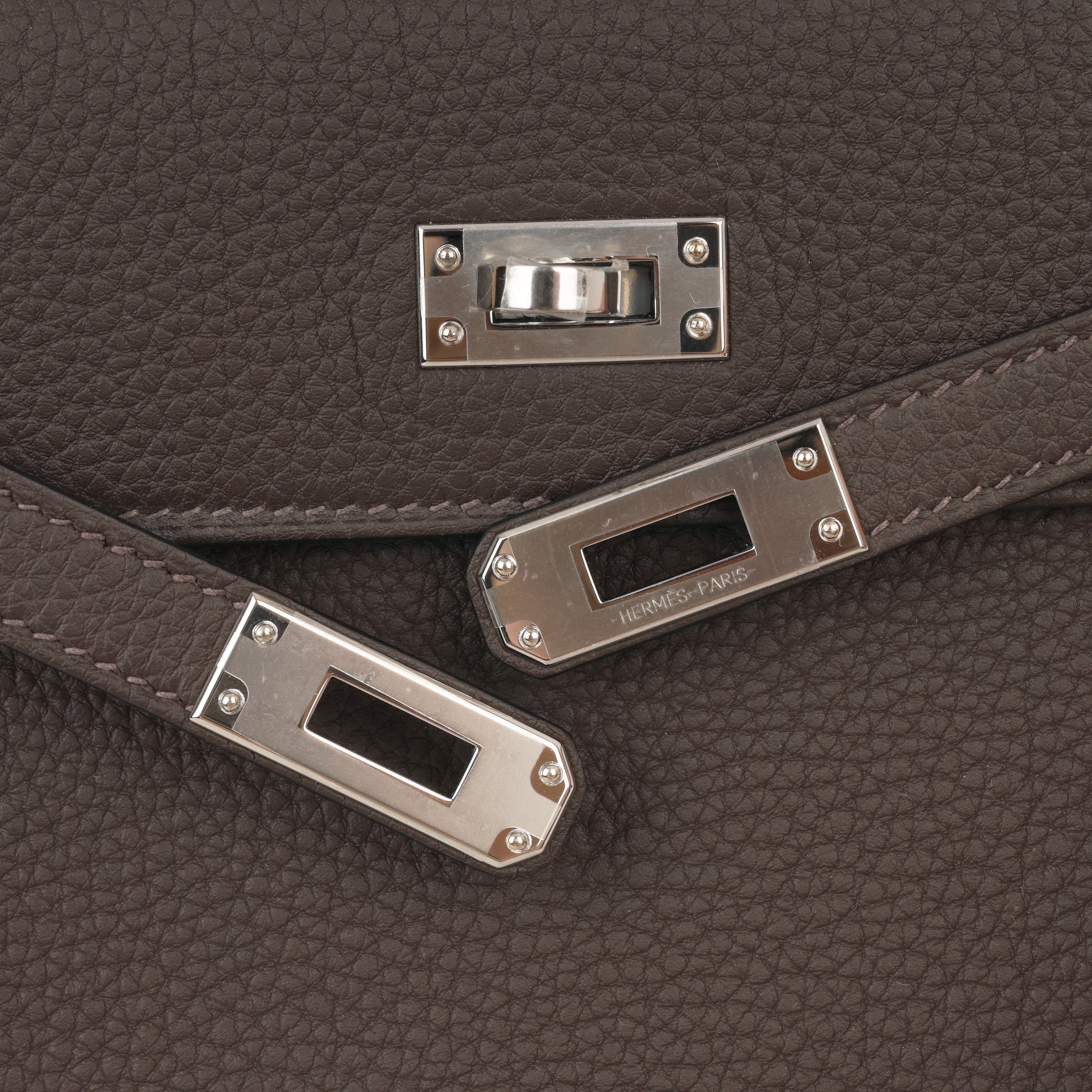 Hermès Kelly 25 - Ebene Togo | Palladium Hardware
