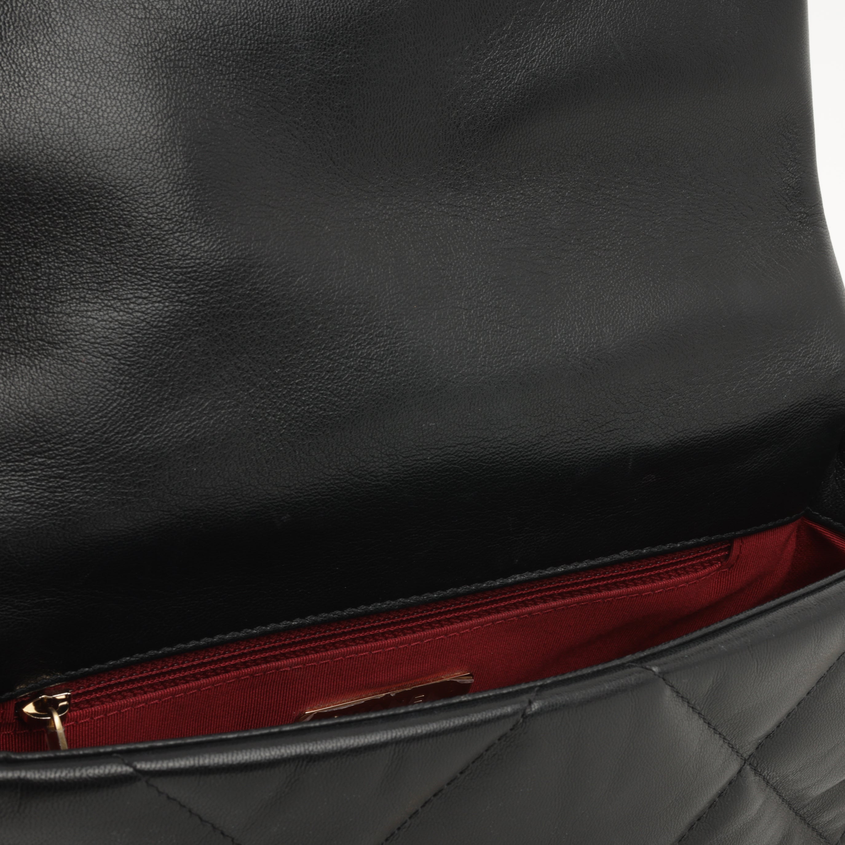 Chanel Small 19 Flap Bag - Black Lambskin | Gold & Silver Hardware