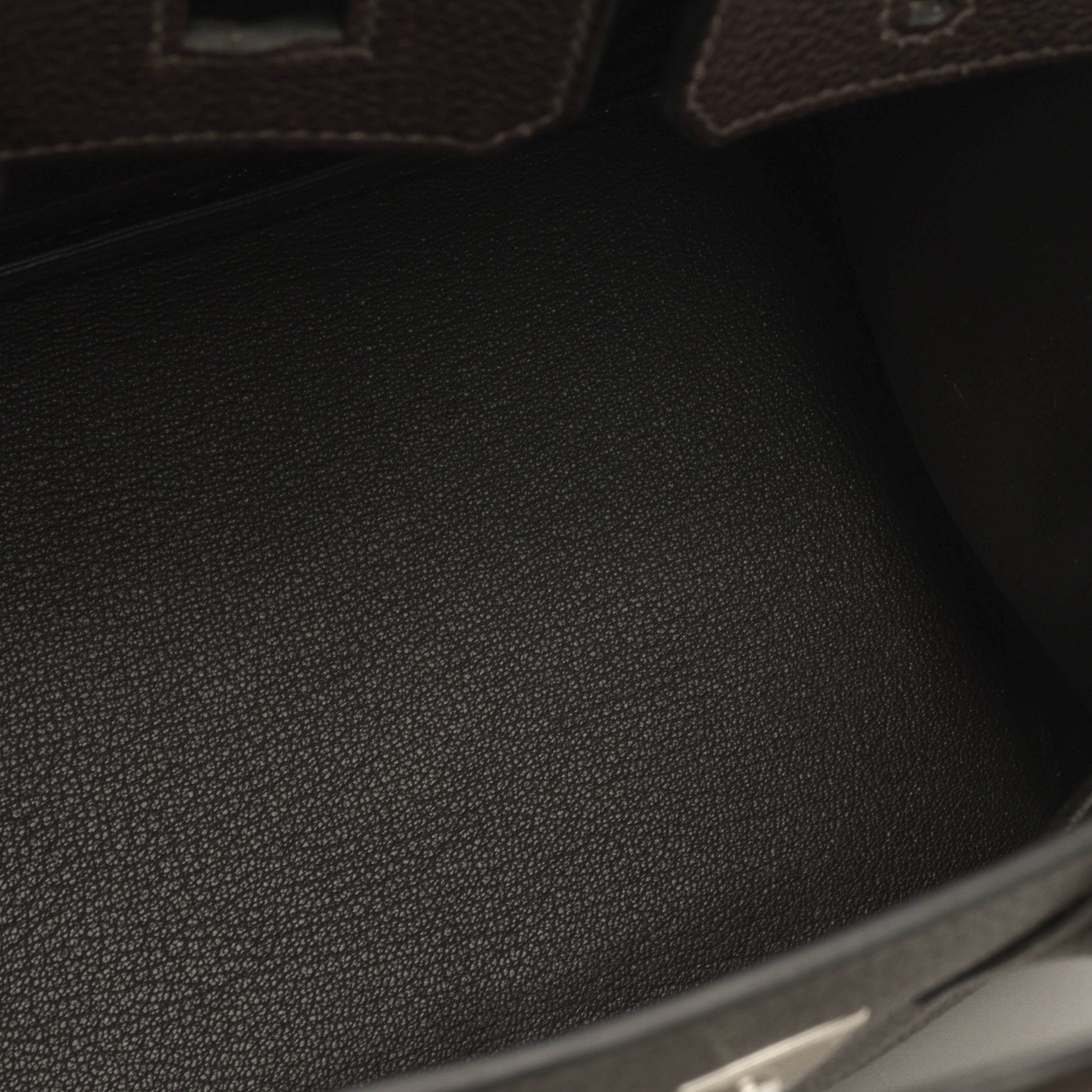 Hermès Birkin 25 - Ebene Barenia Faubourg | Palladium Hardware