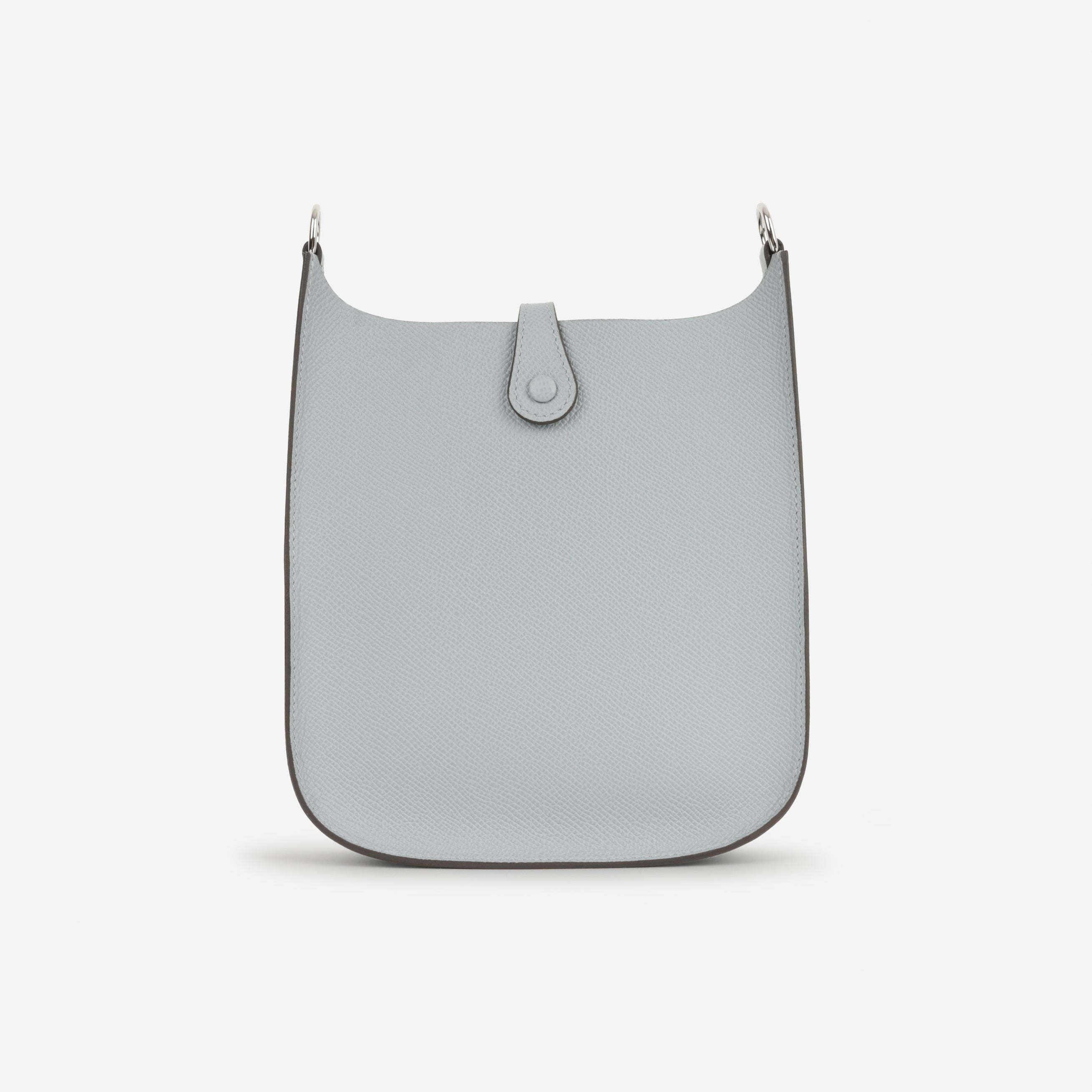 Hermès Mini Evelyne Sellier - Gris Pantin Epsom | Palladium Hardware