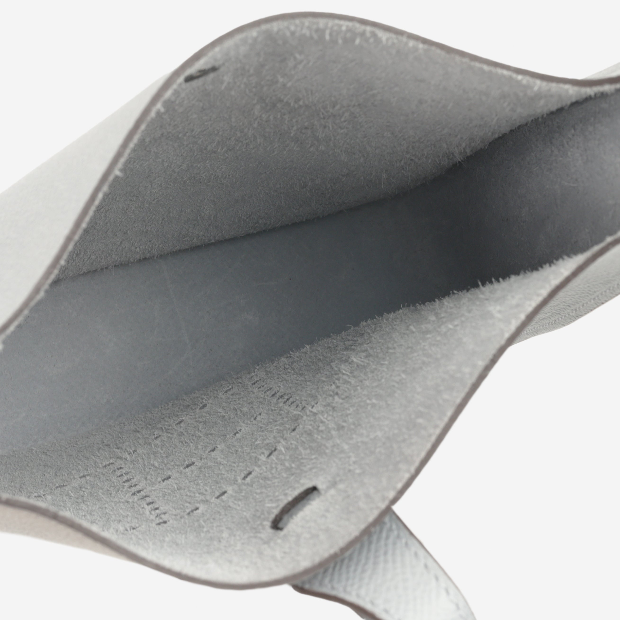 Hermès Mini Evelyne Sellier - Gris Pantin Epsom | Palladium Hardware