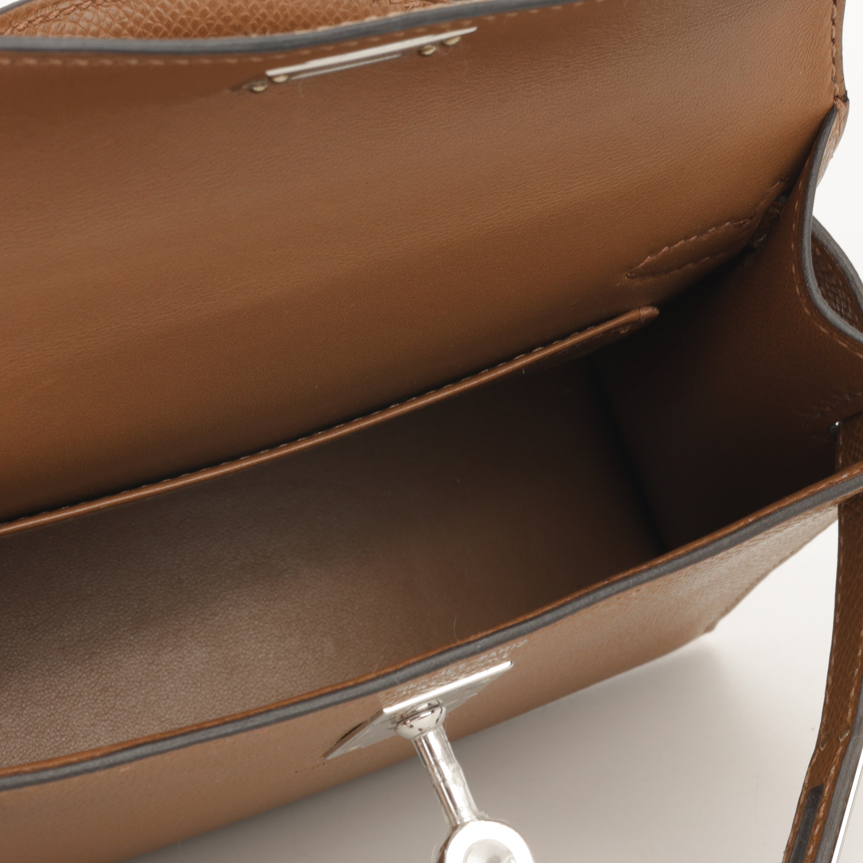 Hermès Mini Kelly - Alezan Epsom | Palladium Hardware