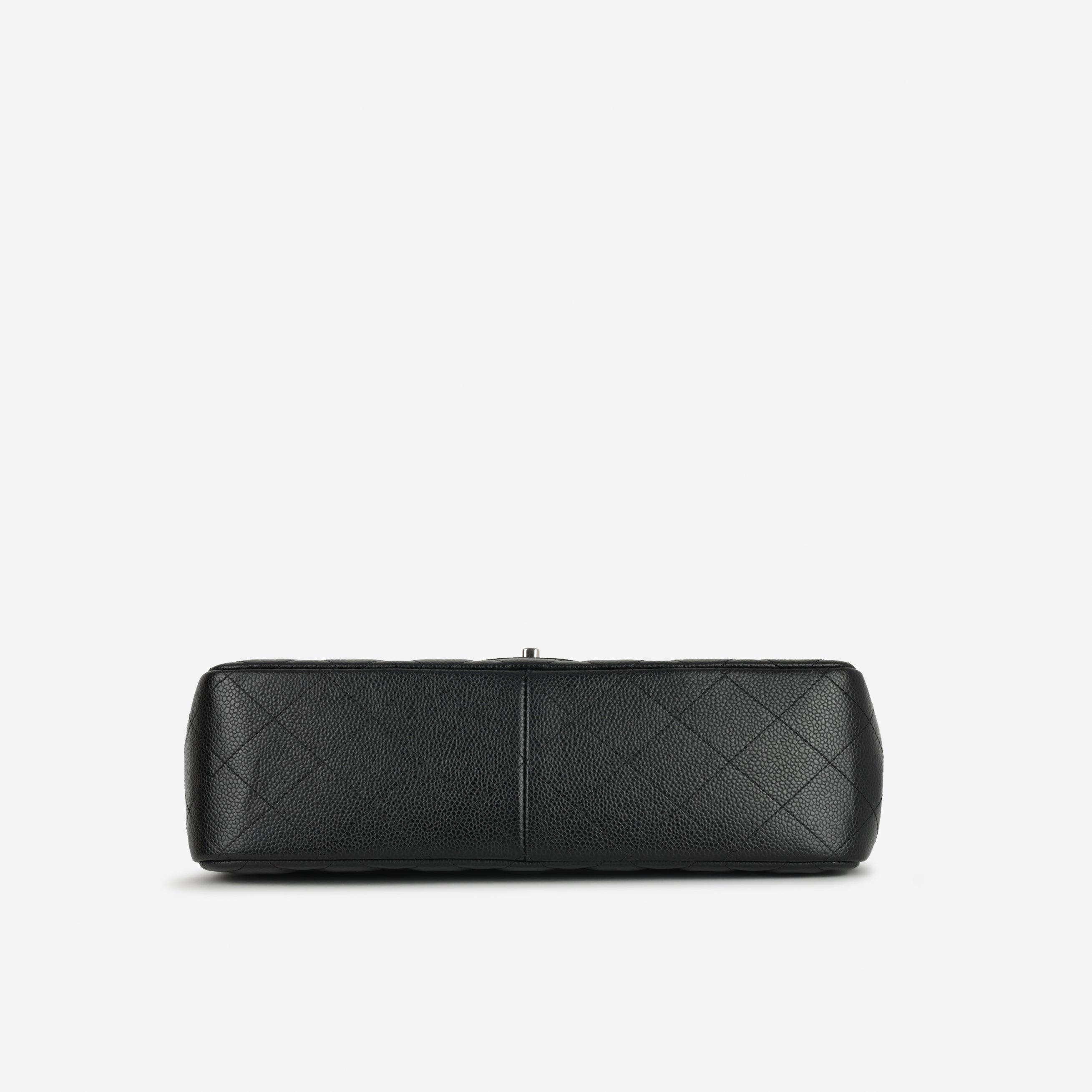 Chanel Jumbo Classic Flap Bag - Black Caviar | Silver Hardware