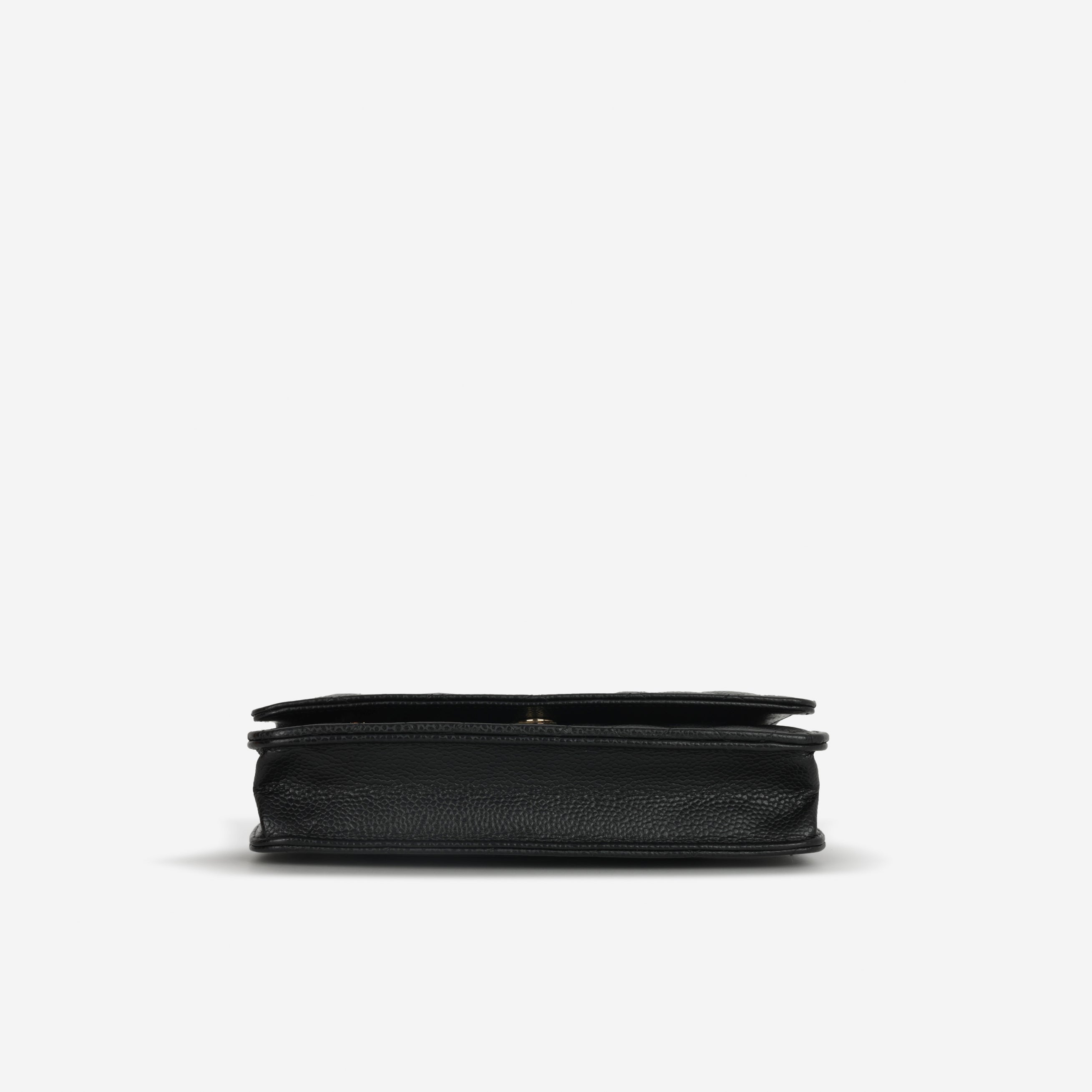 Chanel Classic Wallet on Chain - Black Caviar | Gold Hardware