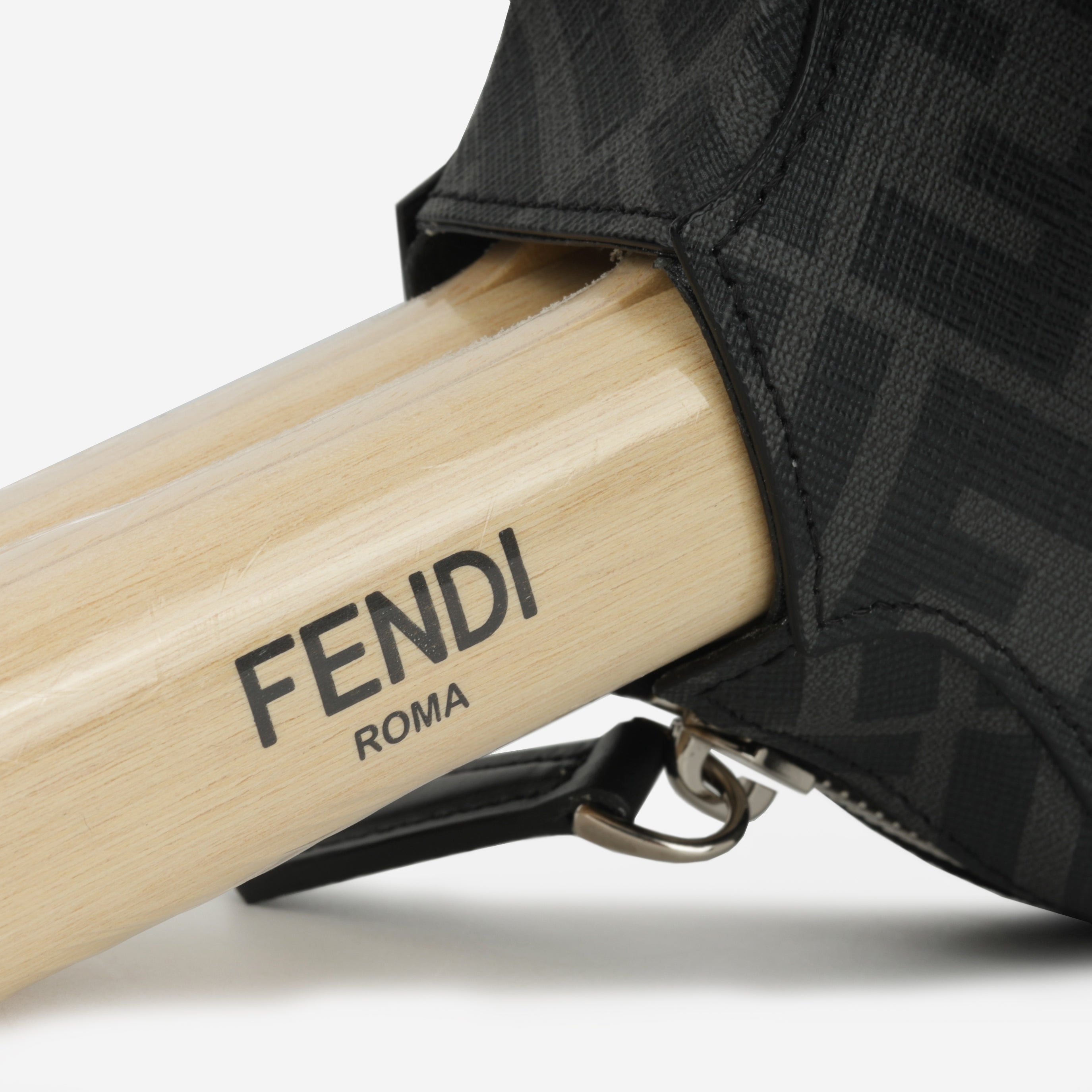 FF Fendi Table Tennis Set - Grained Calfskin / Wood | Silver Hardware