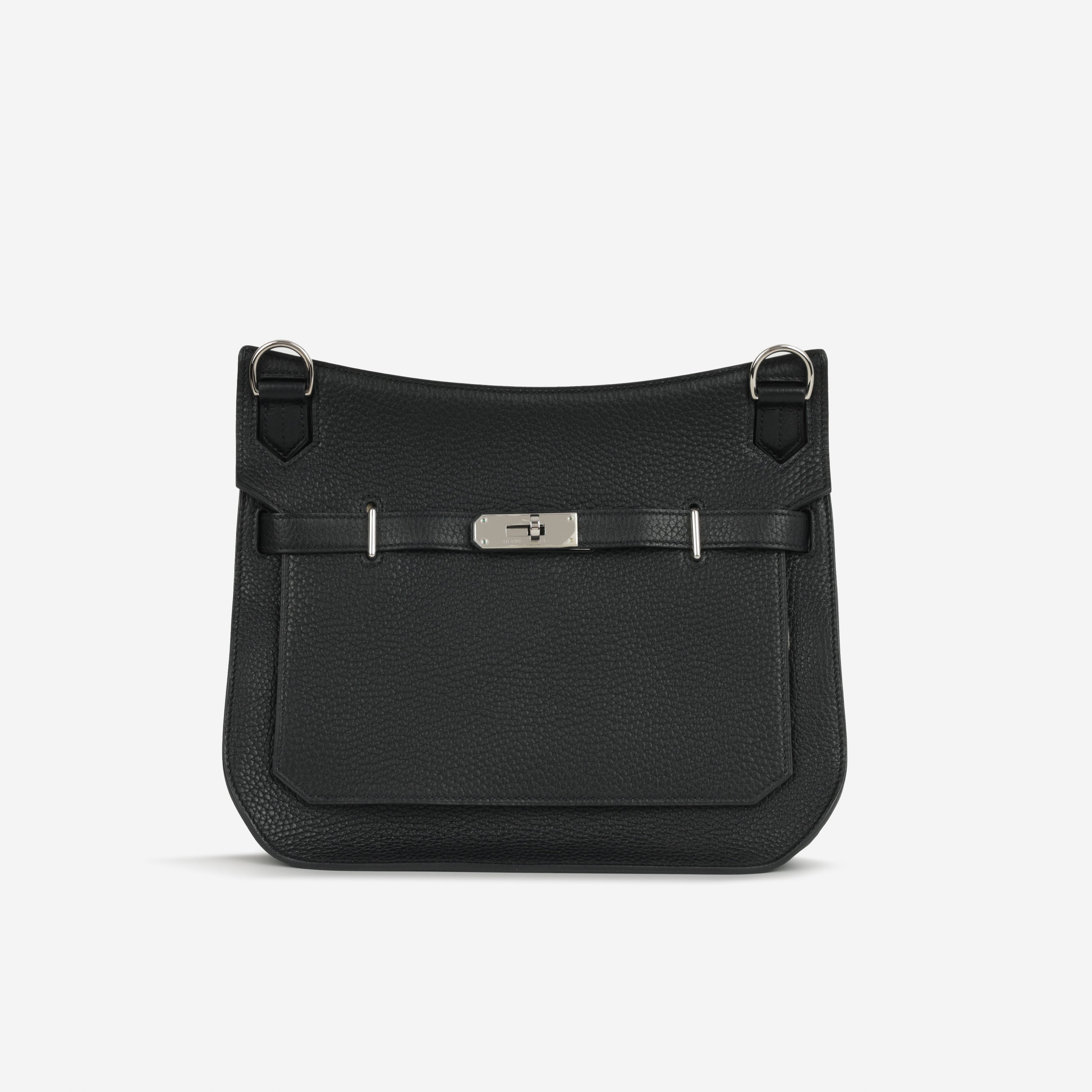 Hermès Jypsière 28 - Black Clemence | Palladium Hardware