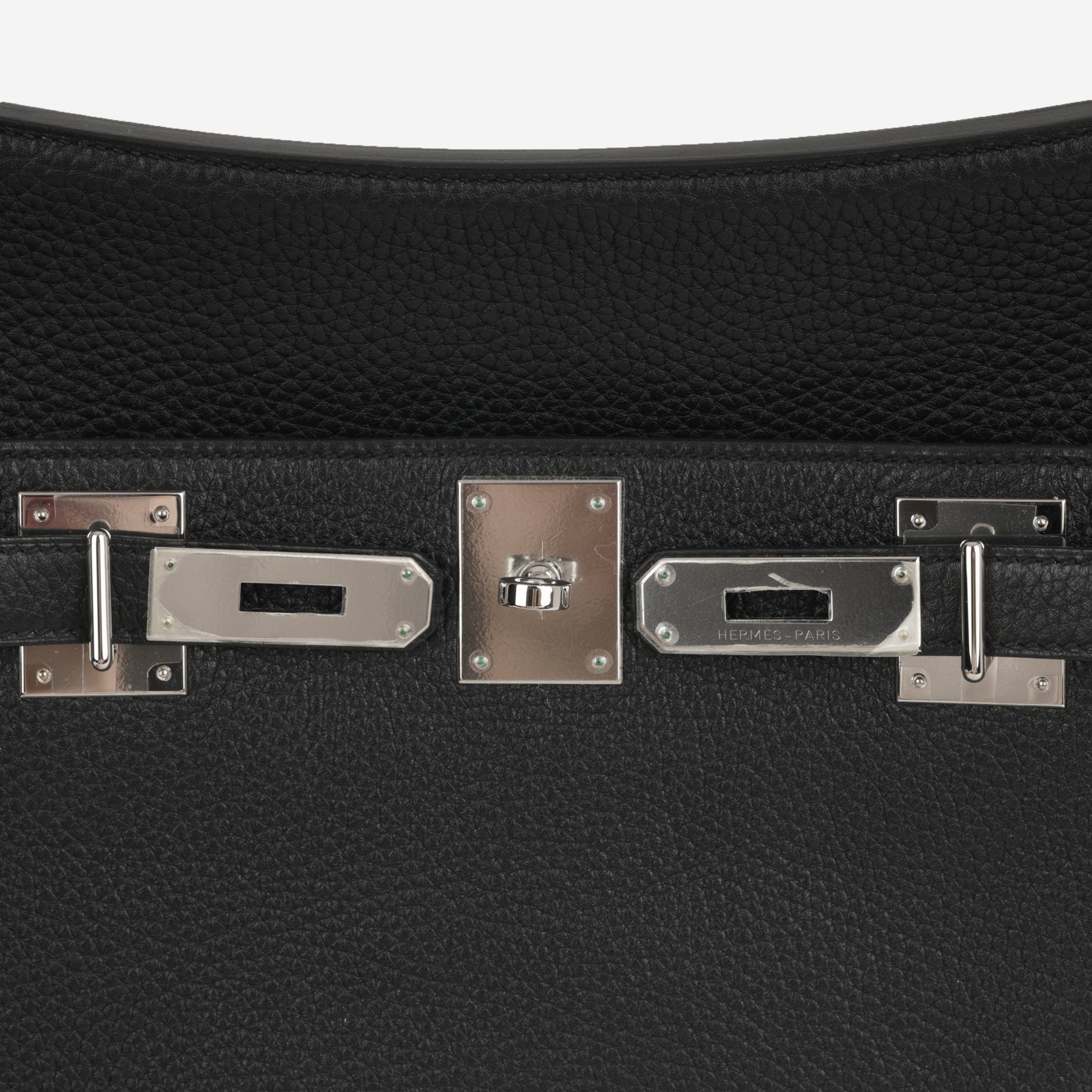 Hermès Jypsière 28 - Black Clemence | Palladium Hardware