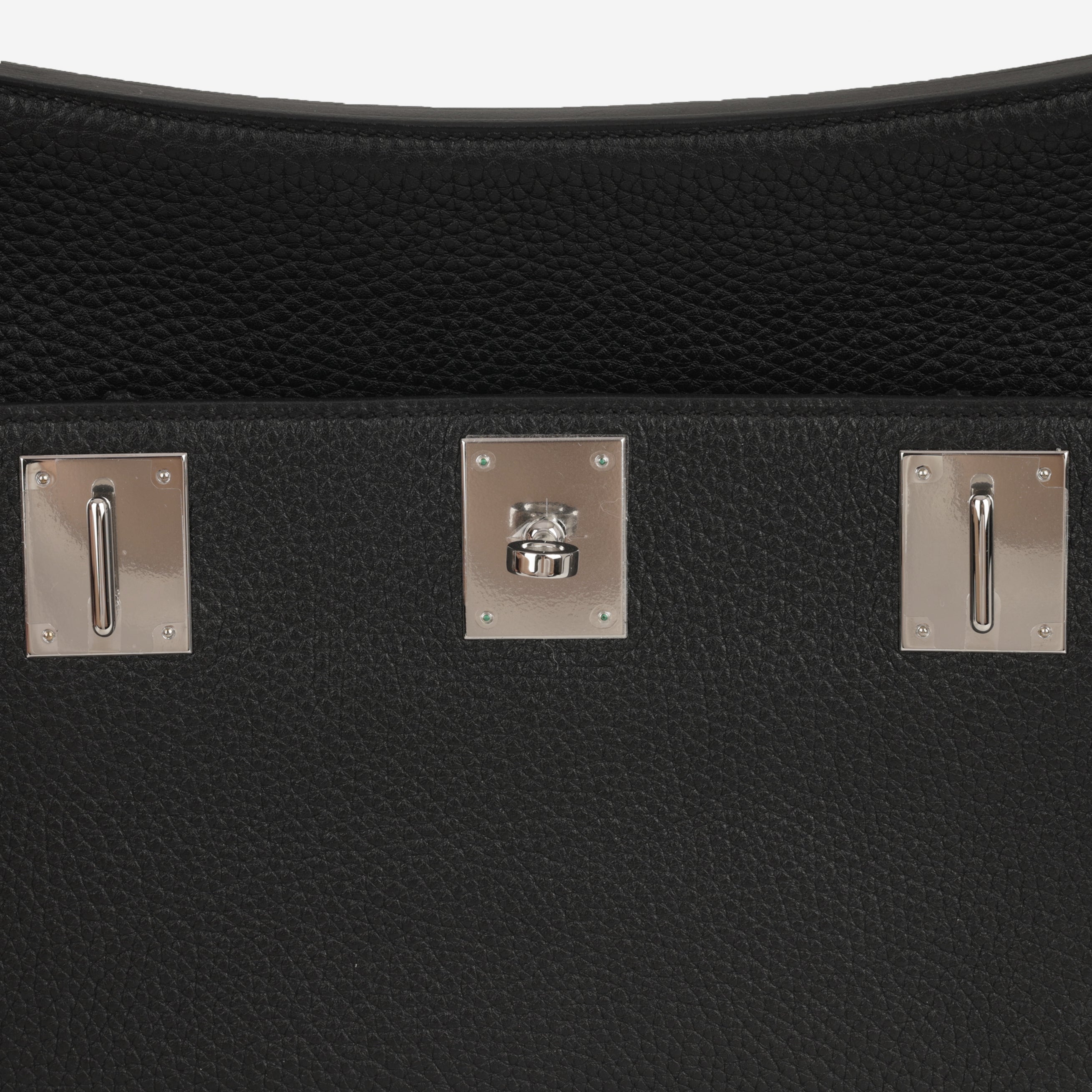 Hermès Jypsière 28 - Black Clemence | Palladium Hardware