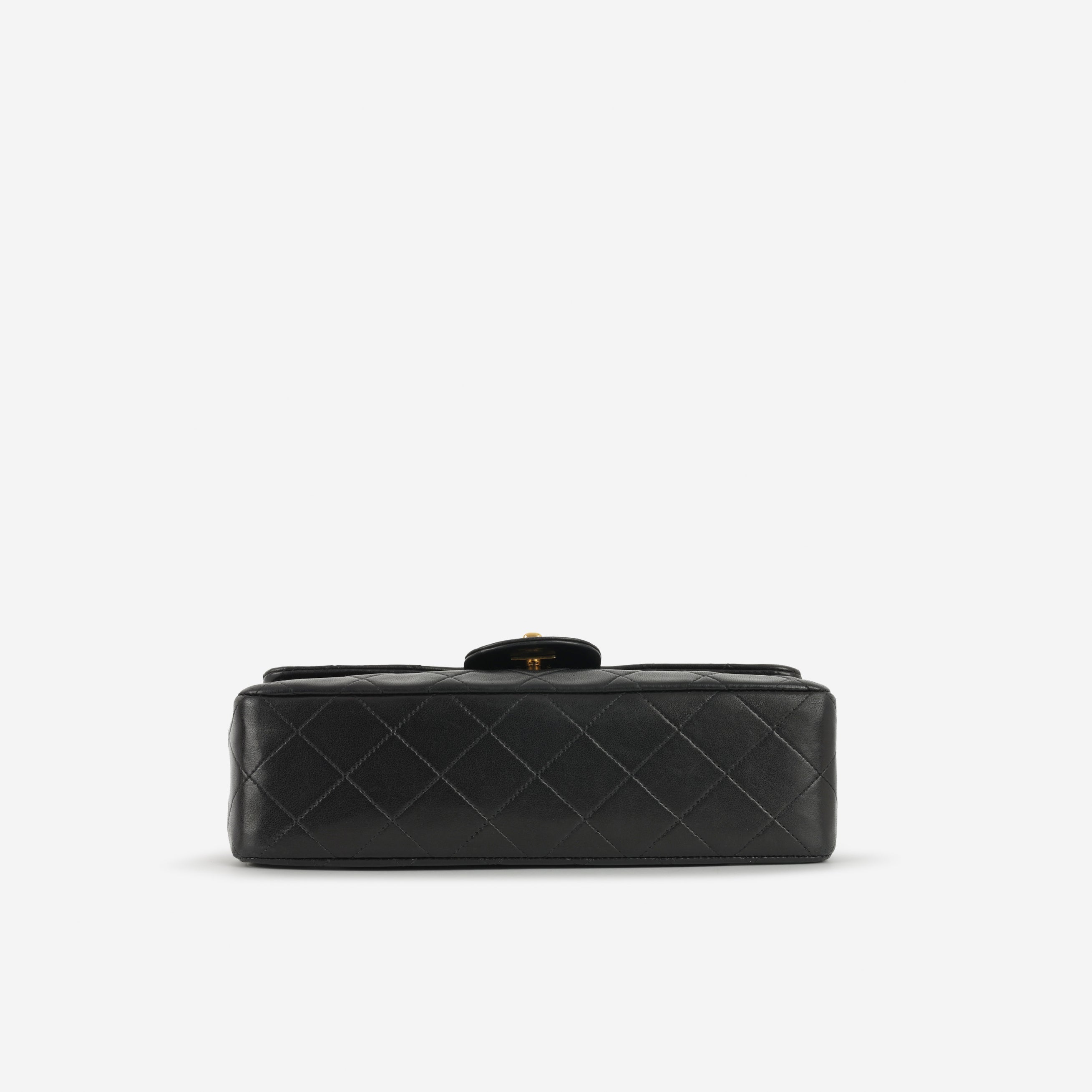 Chanel Vintage Small Classic Flap - Black Lambskin | Gold Hardware (1994-96)