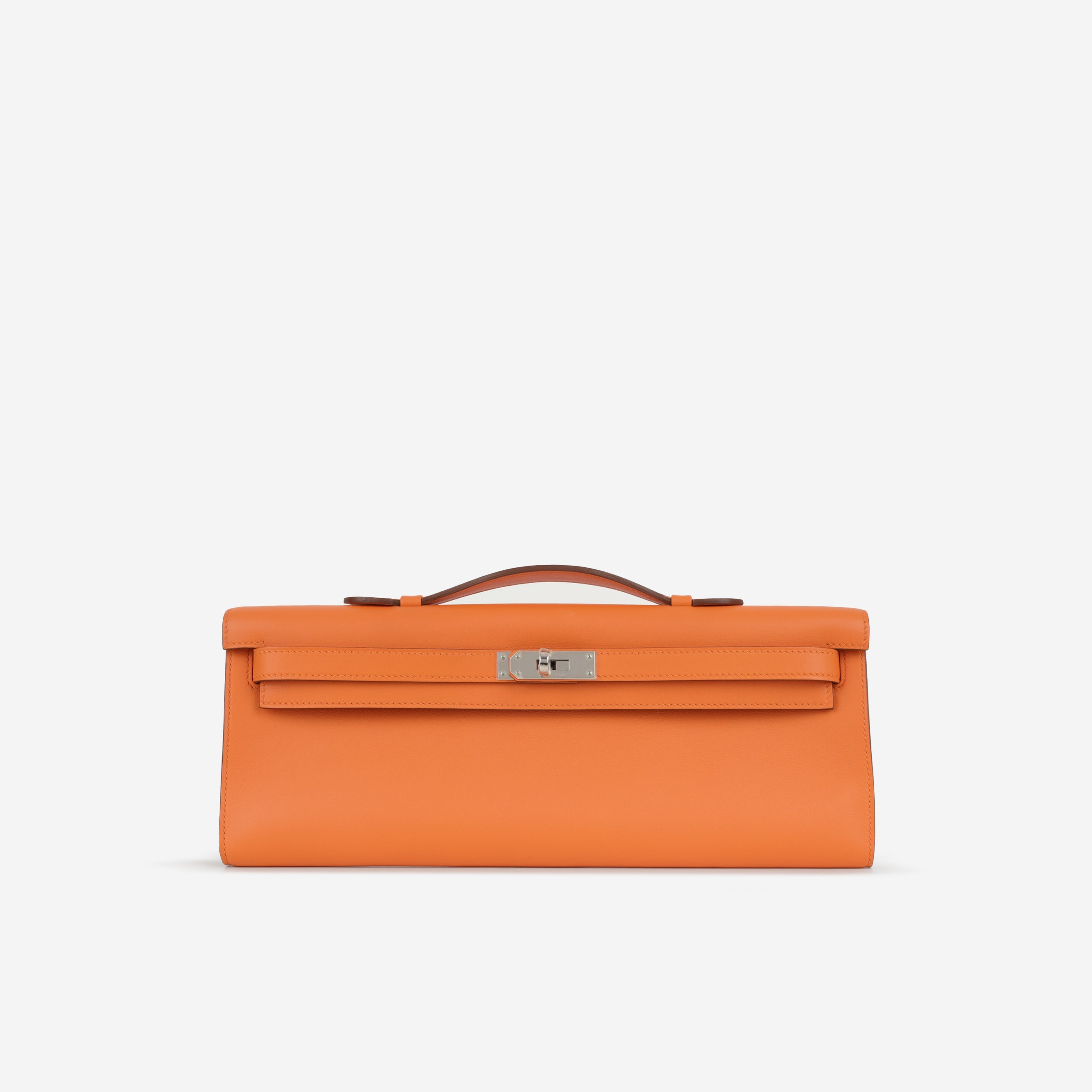 Hermès Kelly Cut - Orange Swift | Palladium Hardware