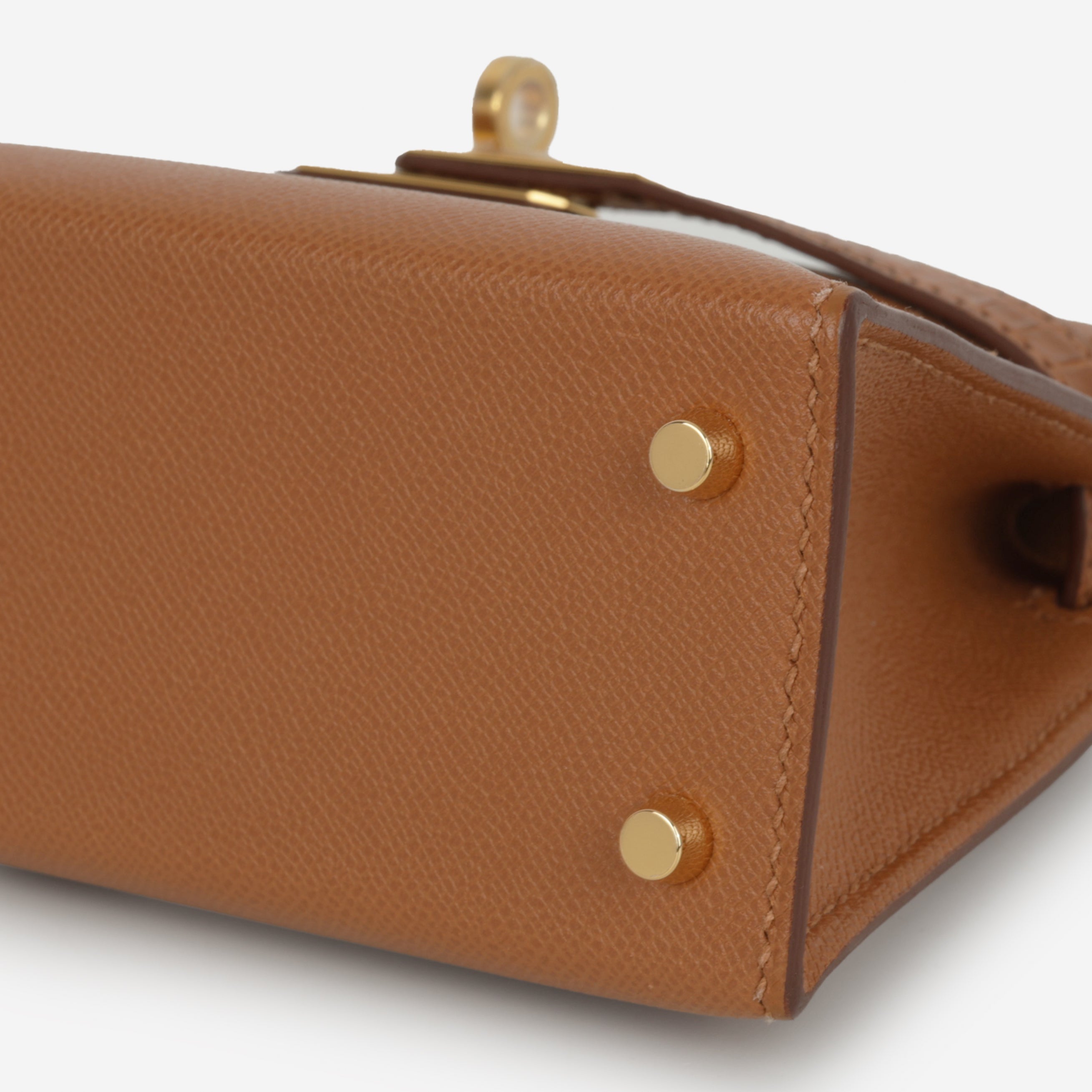 Hermès Mini Kelly Touch - Gold Madame / Alligator | Gold Hardware