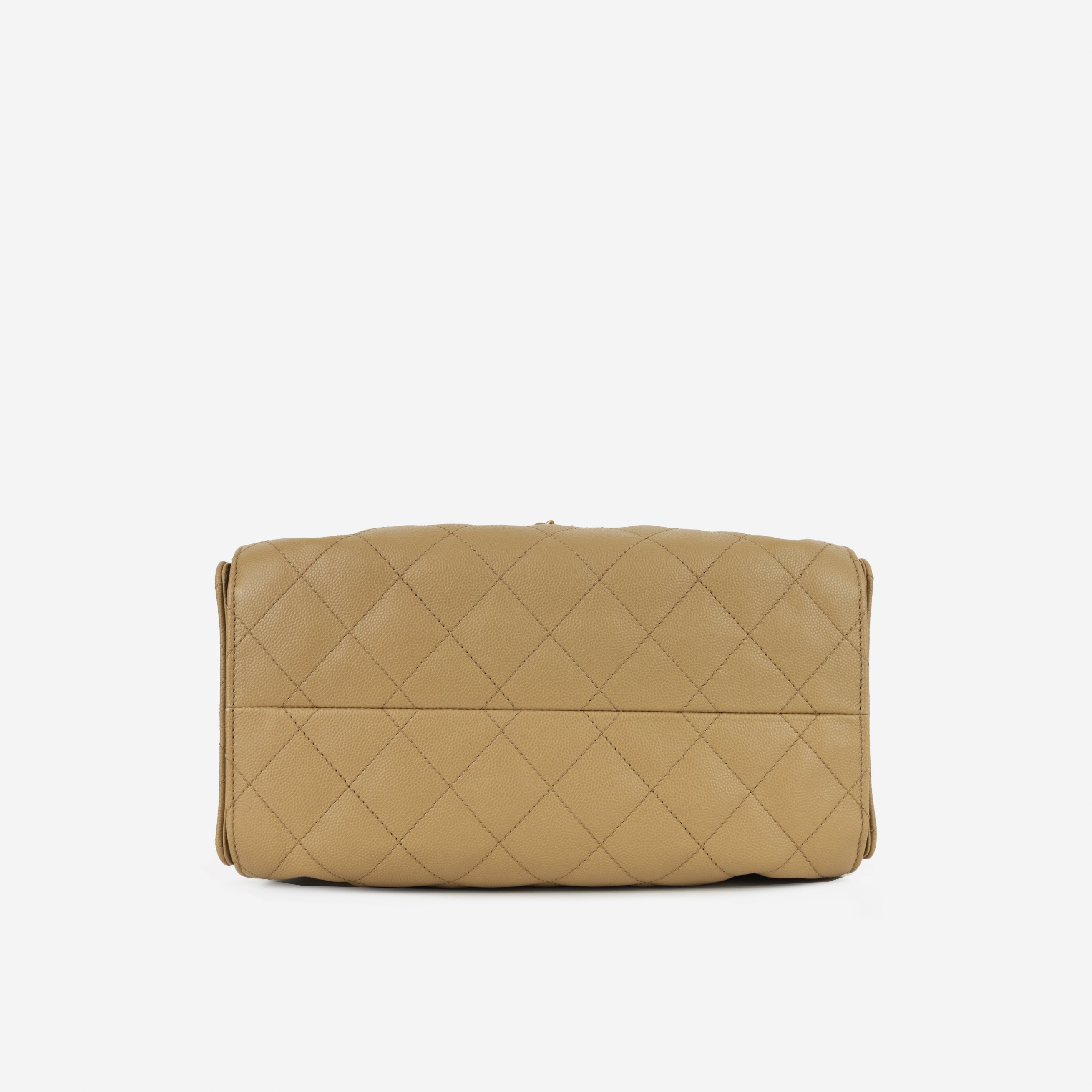 Chanel Small 25 Hobo - Dark Beige Caviar | Gold Hardware