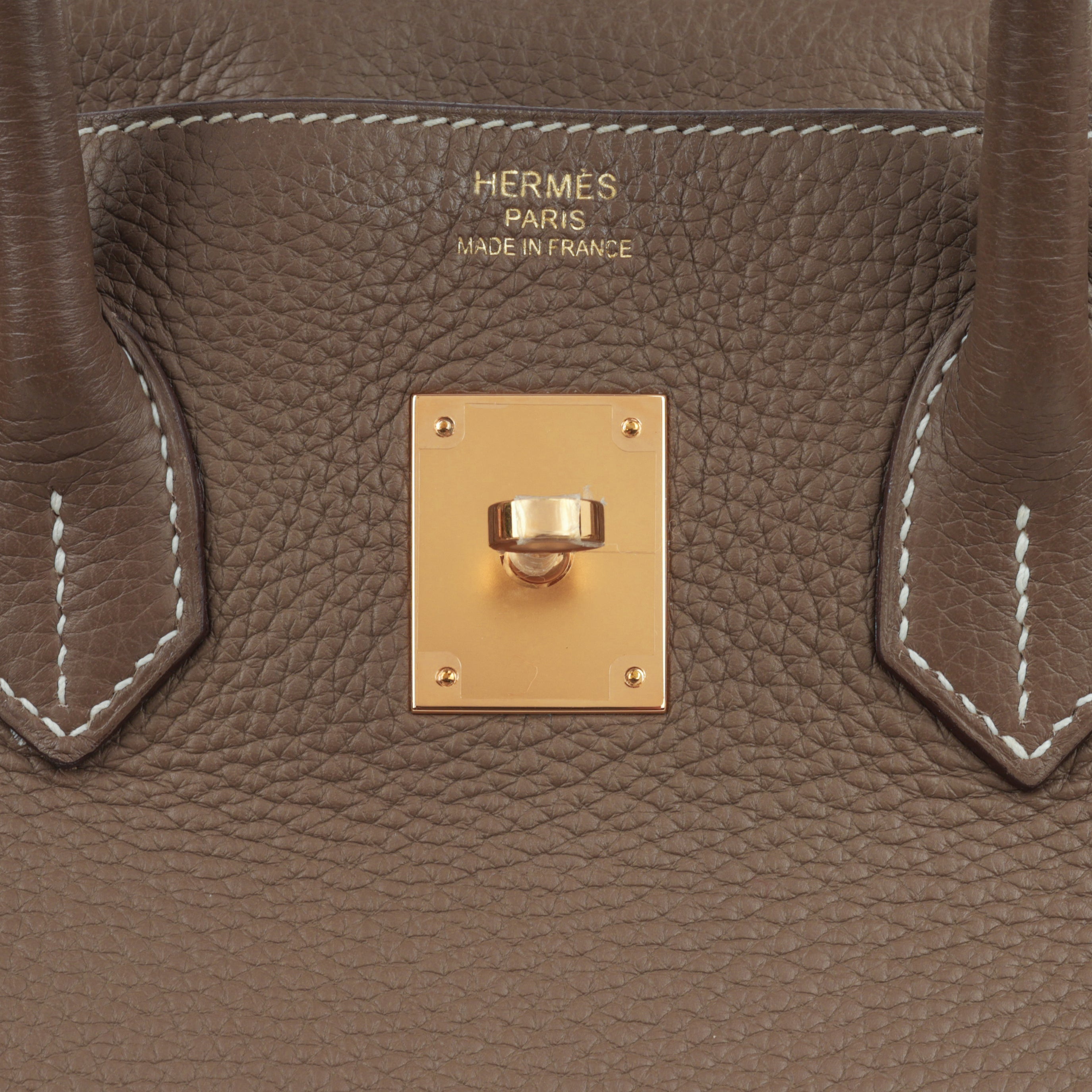 Hermès Birkin  35 - Etoupe Clemence | Gold Hardware