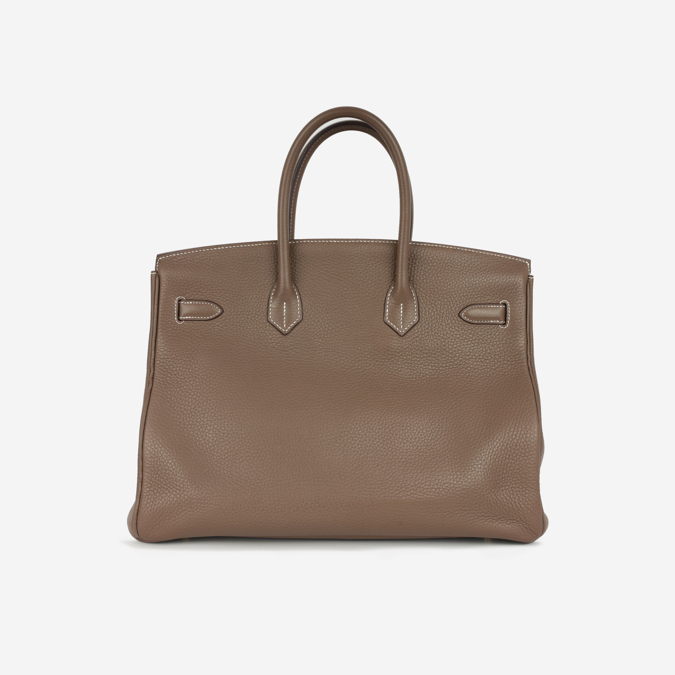 Hermès Birkin  35 - Etoupe Clemence | Gold Hardware